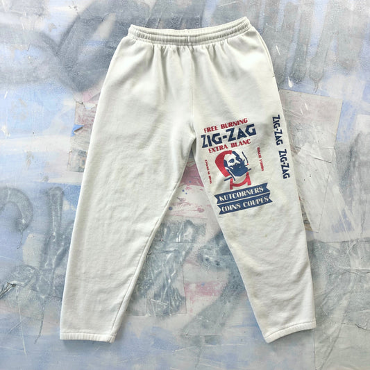 Vintage Zig Zag Sweat Pant Jogger M