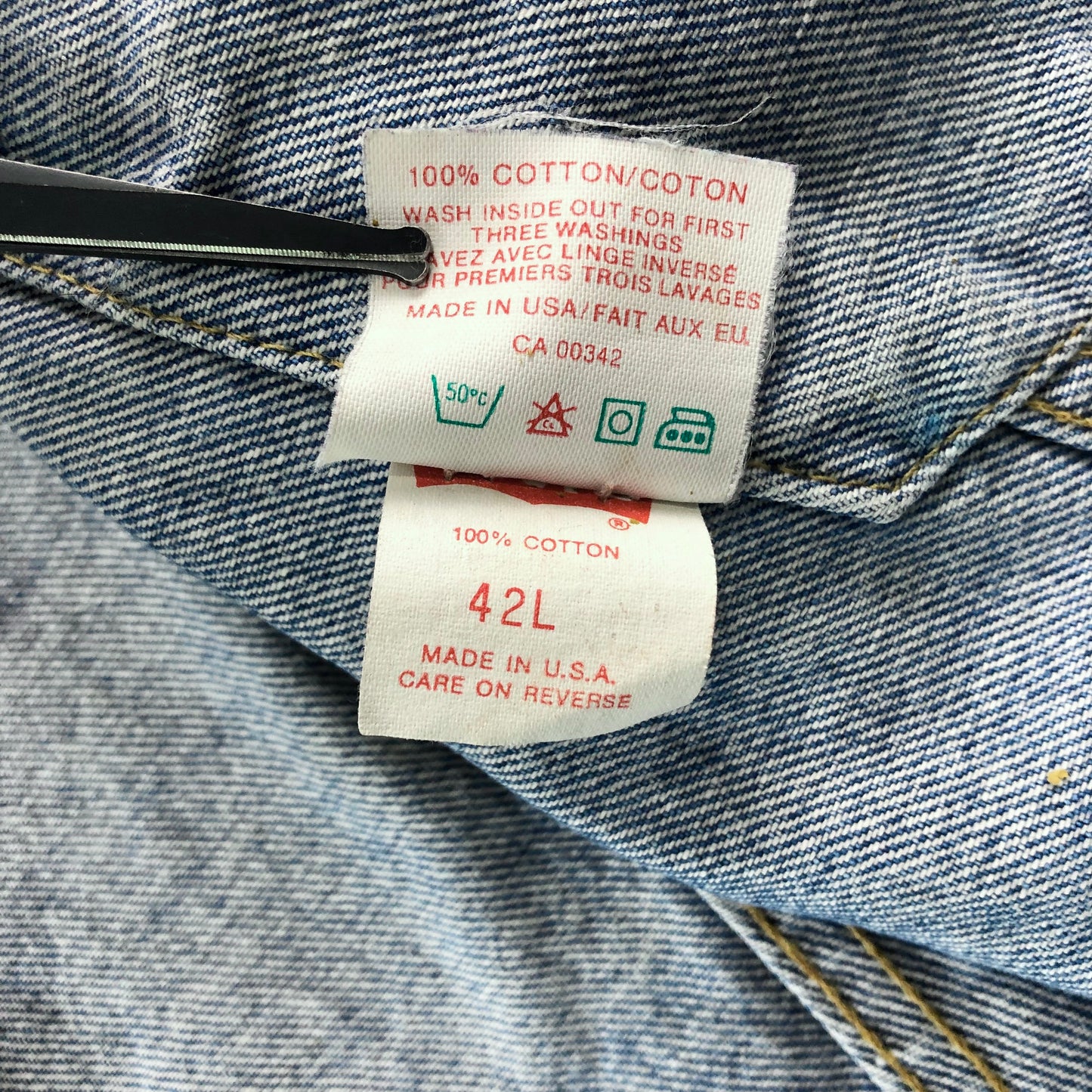 Vintage USA Levis Button Denim Jacket L