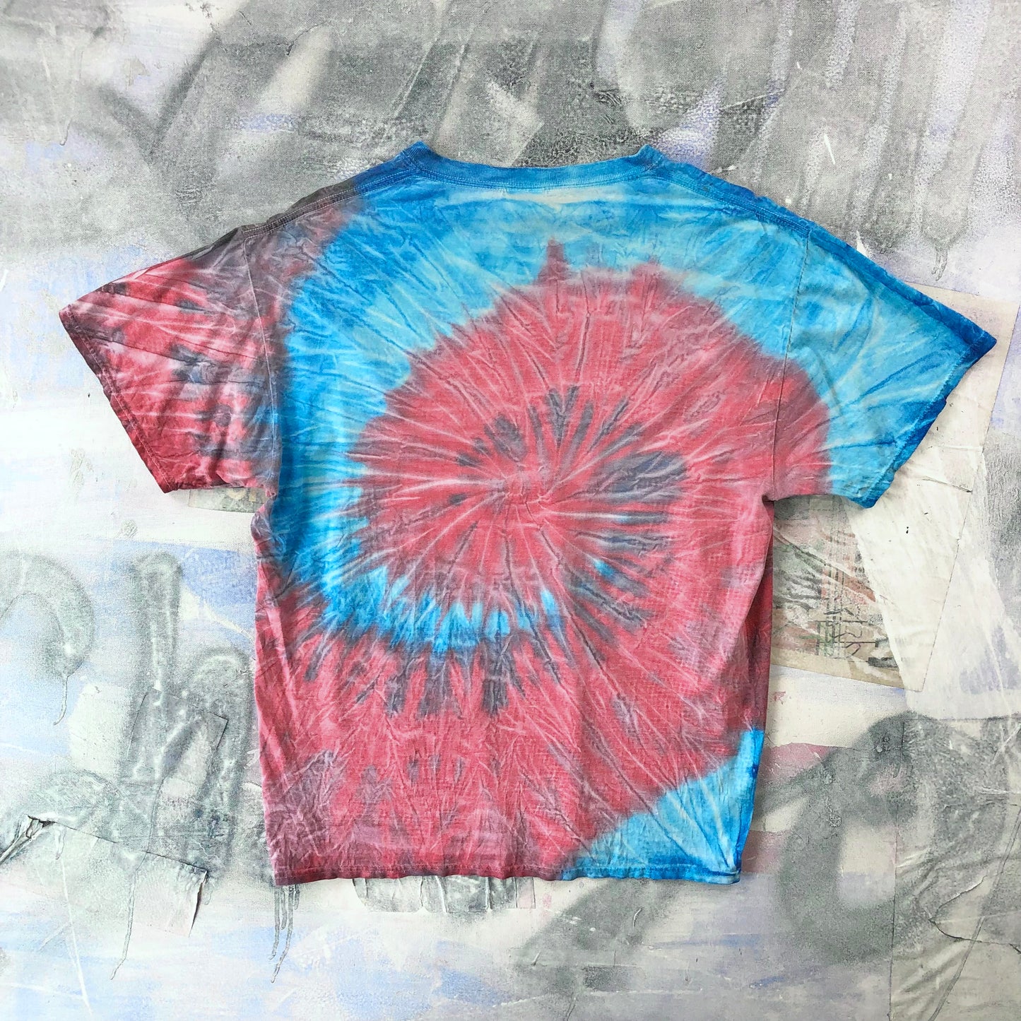 Vintage New Orleans Embroided Ty Dye T Shirt L