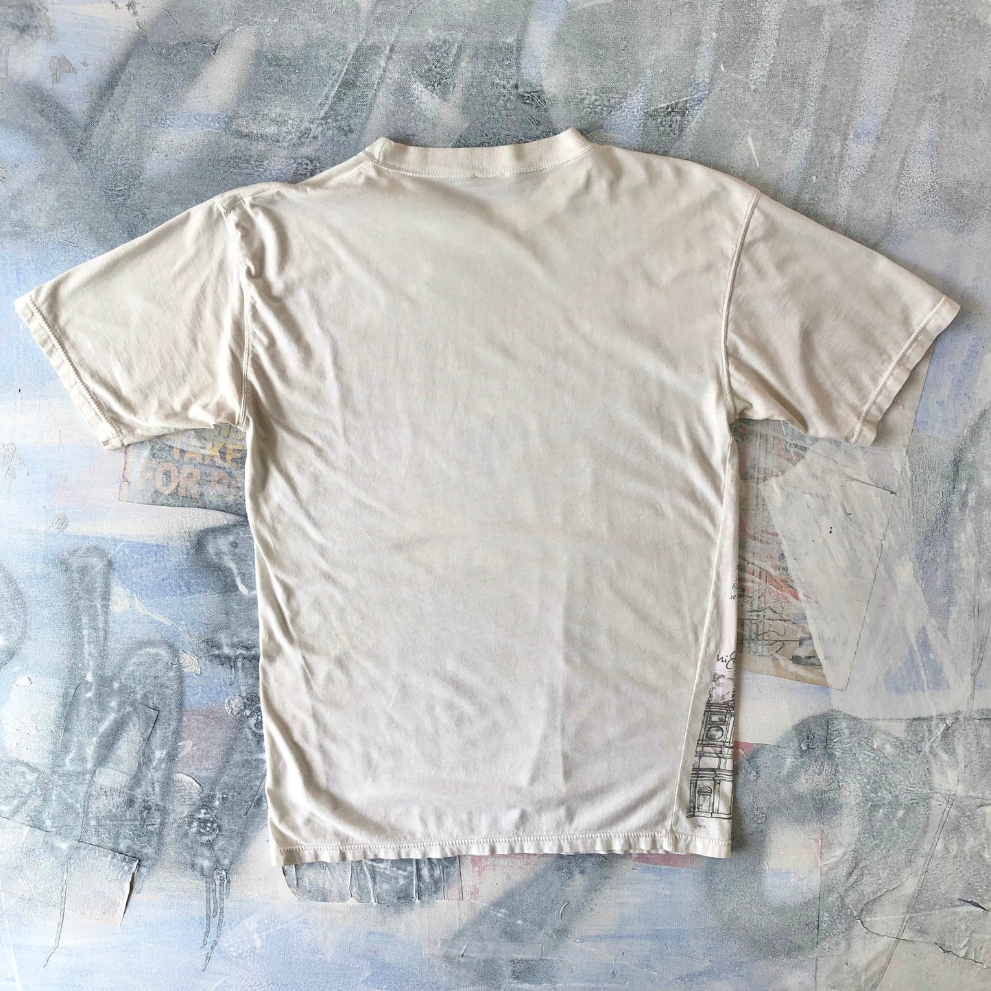 Vintage Michaelangelo Renaissance Art Work T Shirt S