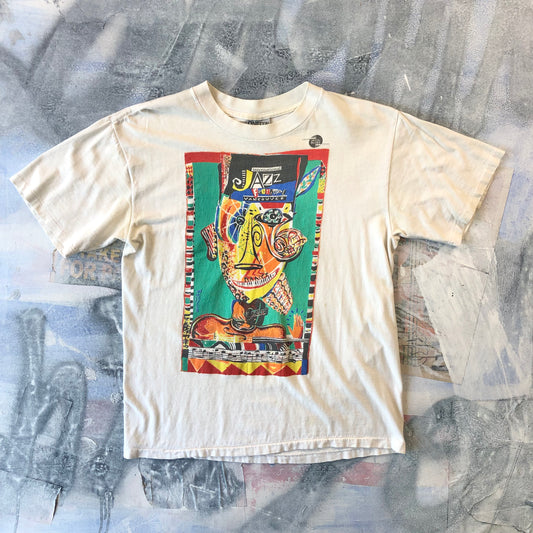 Vintage USA Barbara Klunder International Jazz Festival Vancouver T Shirt M