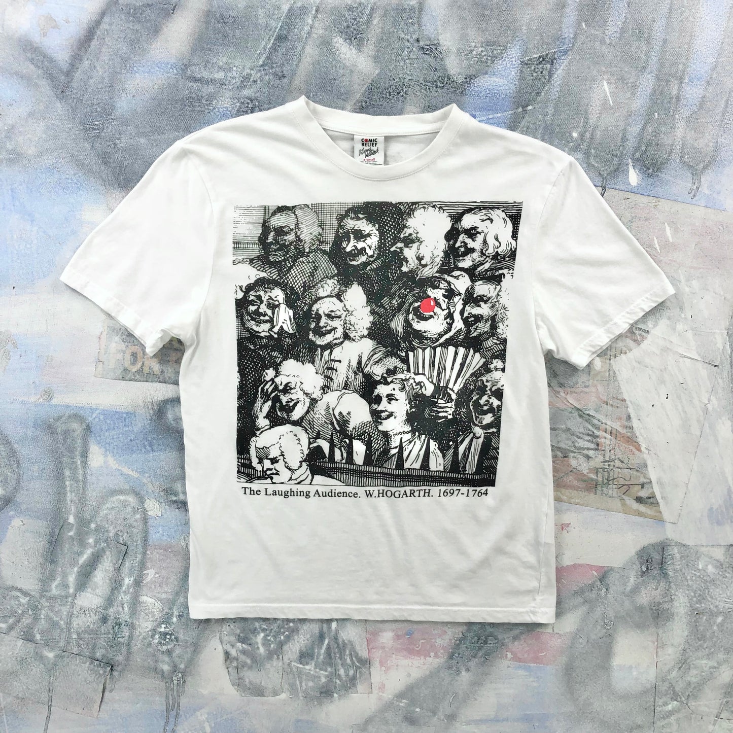 Vintage Vivienne Westwood The Laughing Audience Red Nose Day T Shirt XS