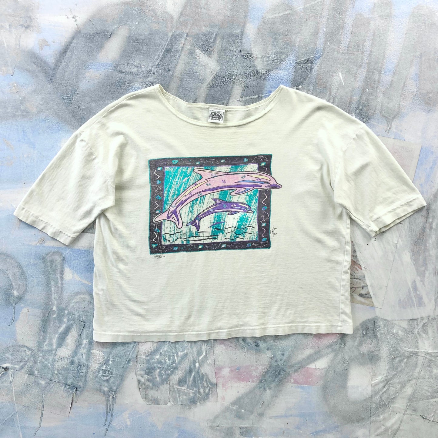 Vintage USA Dolphins T Shirt M