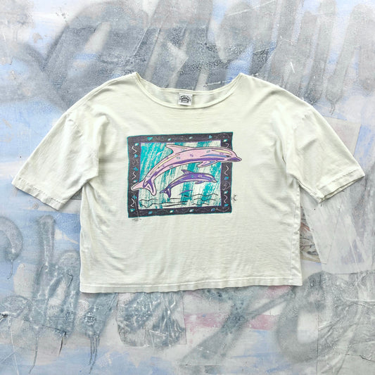 Vintage USA Dolphins T Shirt M