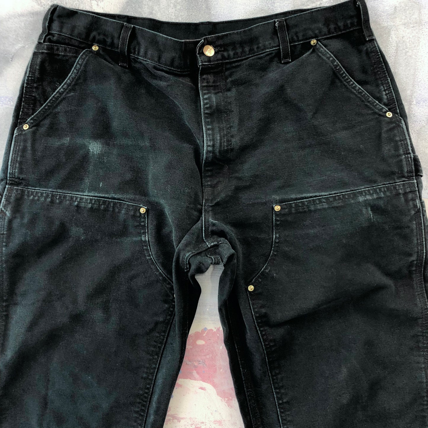 Carhartt USA Double Knee Carpenter Jean W38