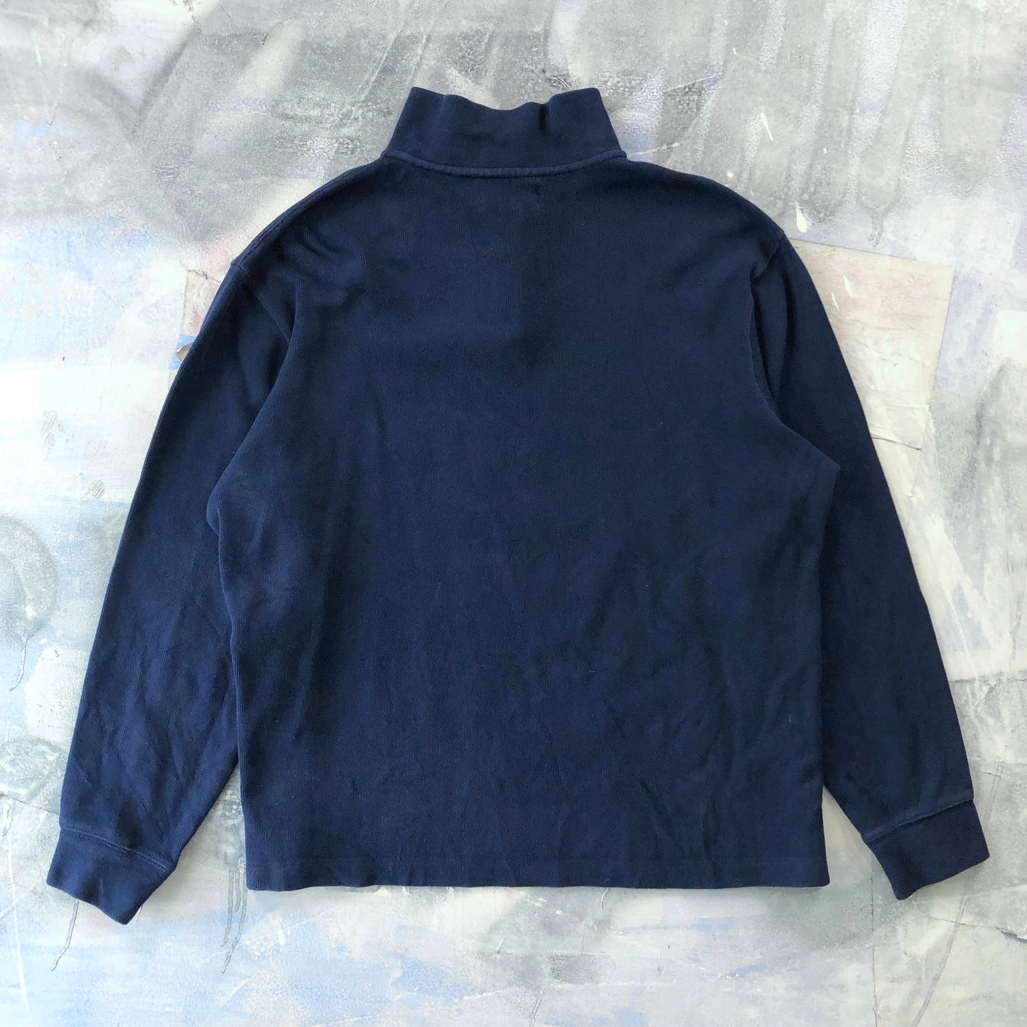 Vintage Polo Ralph Lauren Pony Quarter Zip Sweater XL