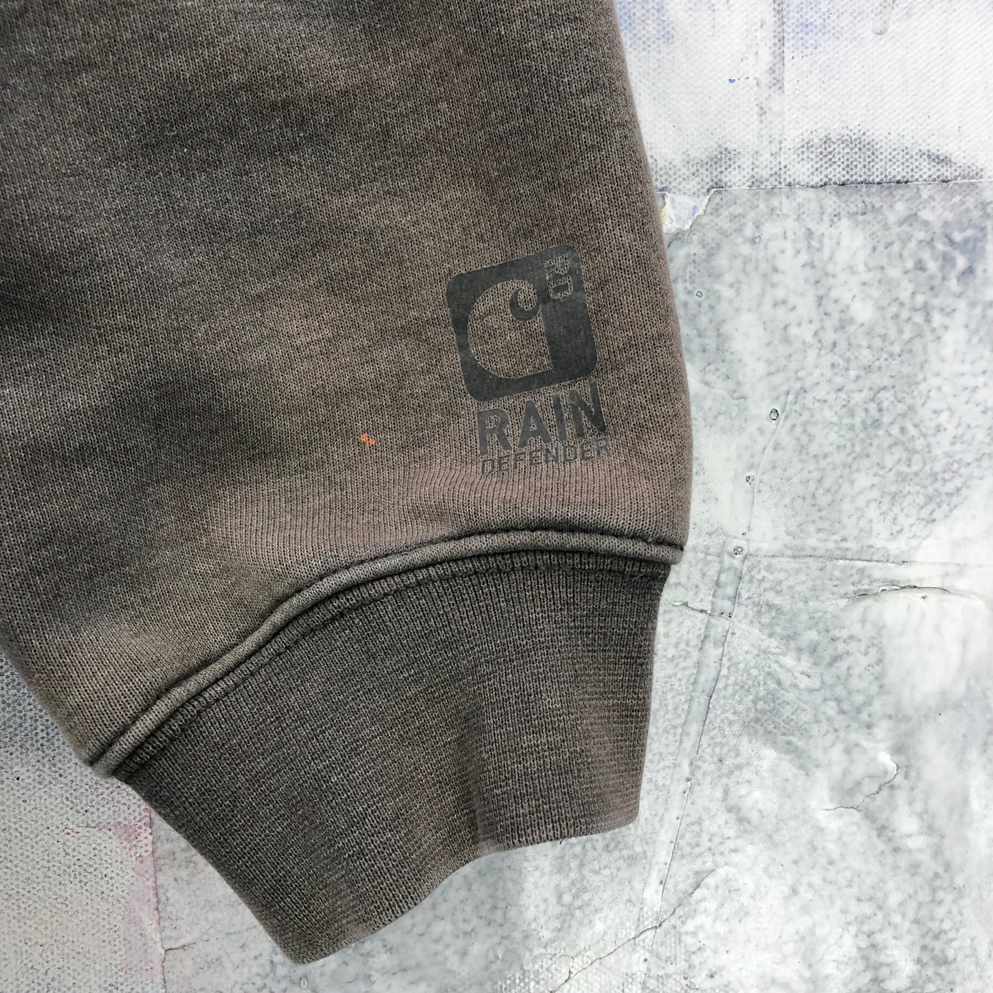 Carhartt Thermal Lined Rain Defender Full Zip Hoodie Sweatshirt M