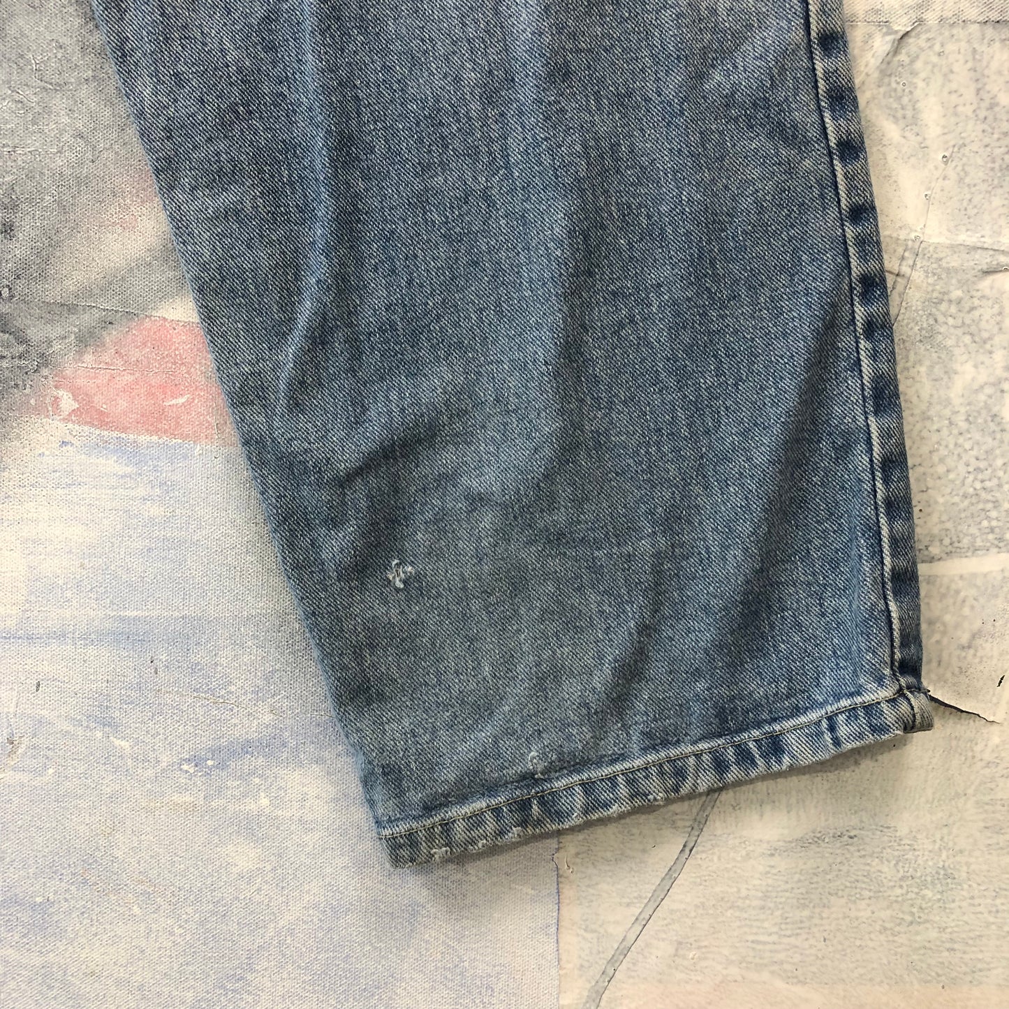Fubu Loose Fit Retro Carpenter Jean W36