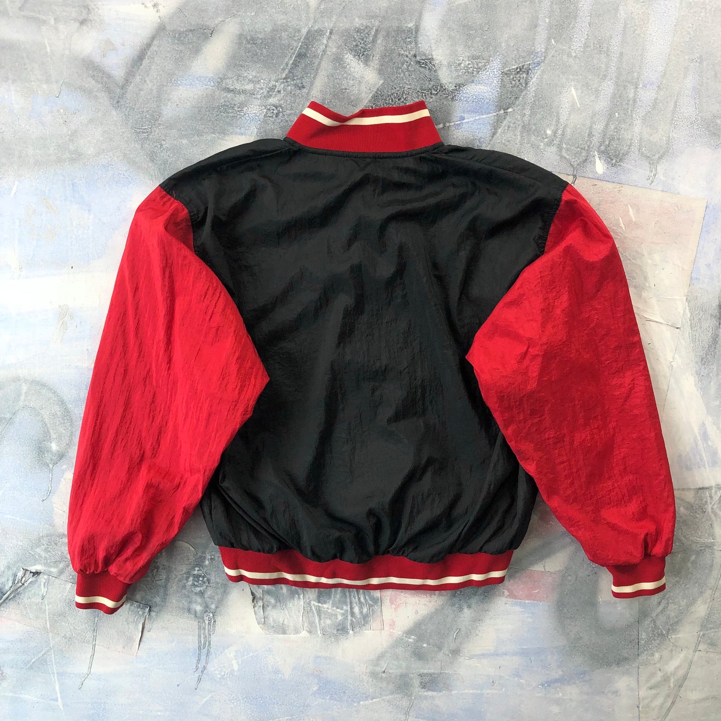 Vintage 90s Nike Force Basketball Pullover Windbreaker Jacket M