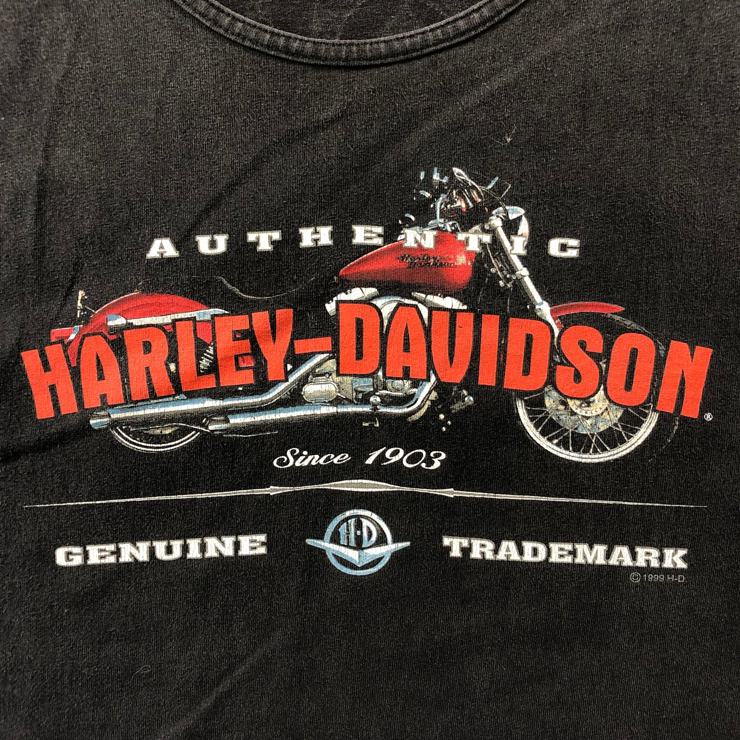 Harley Davidson Motorcycles Pooles Retro Tank Top XXL
