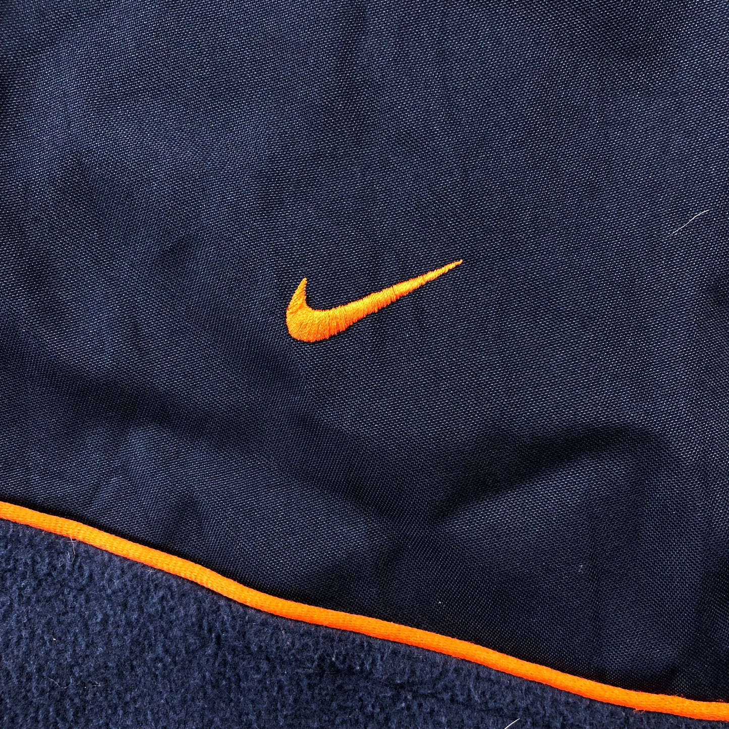 Nike Team NFL Denver Broncos Retro Fleece Lined Zip Jacket XXL