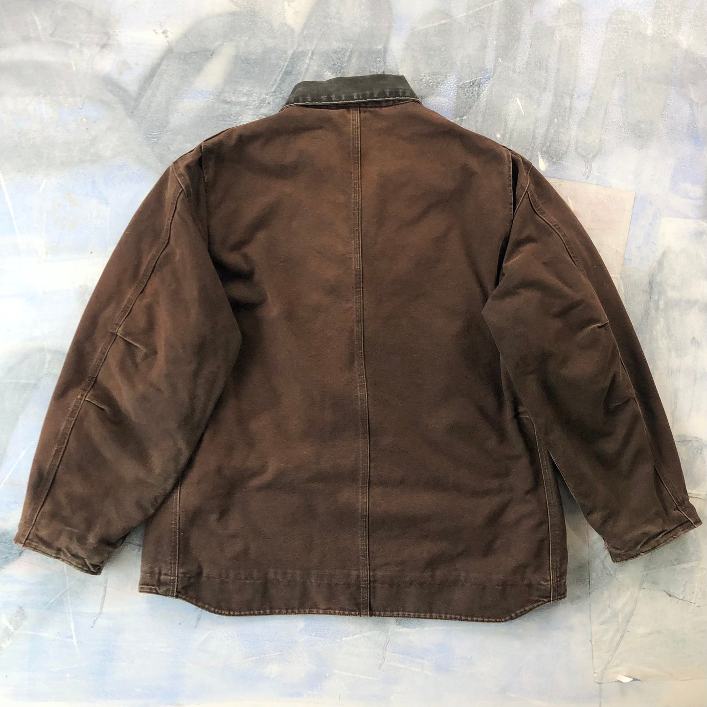 Vintage Carhartt C61 Sherpa Lined Workwear Zip Jacket XL