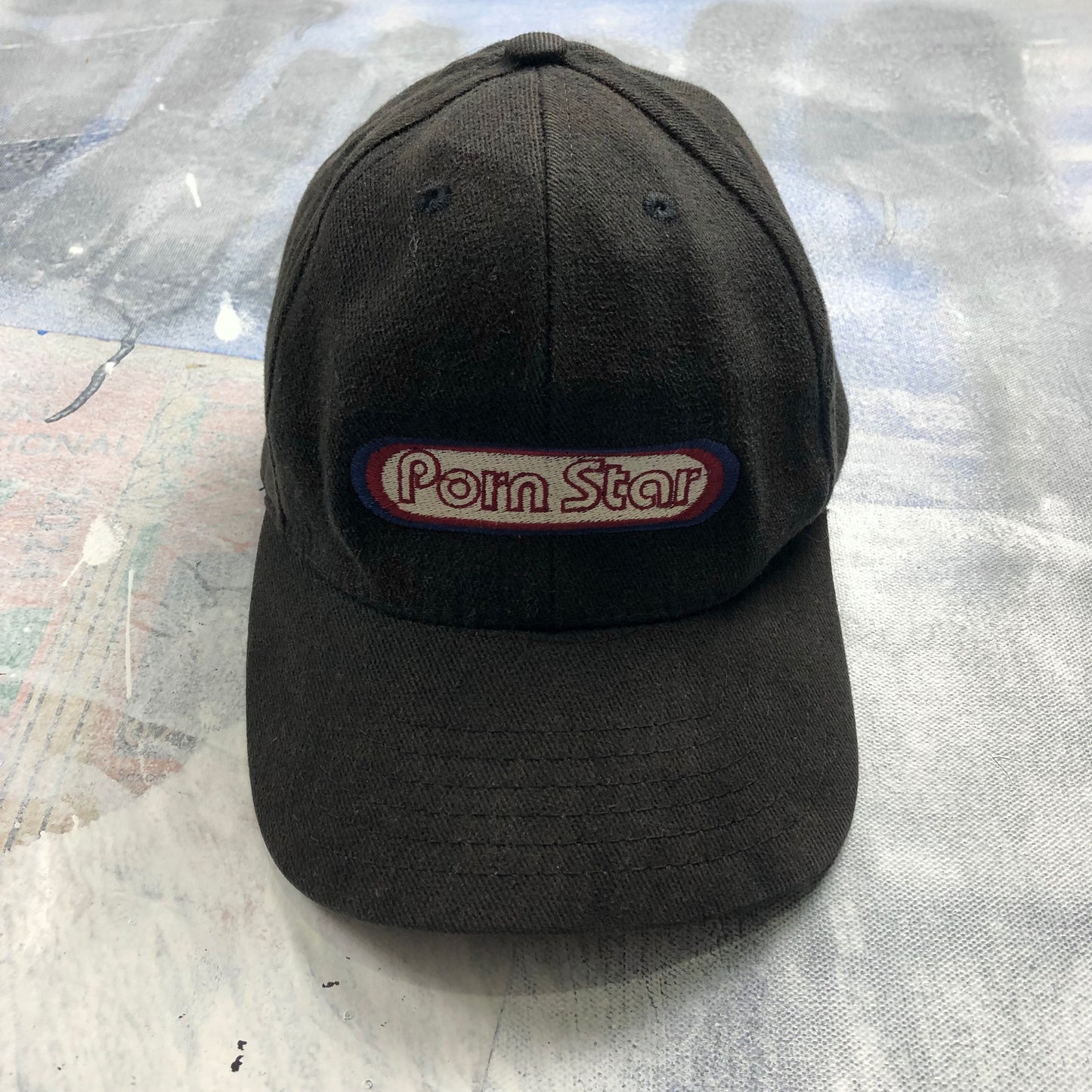 Vintage USA 90s Porn Star Fitted Flex Hat