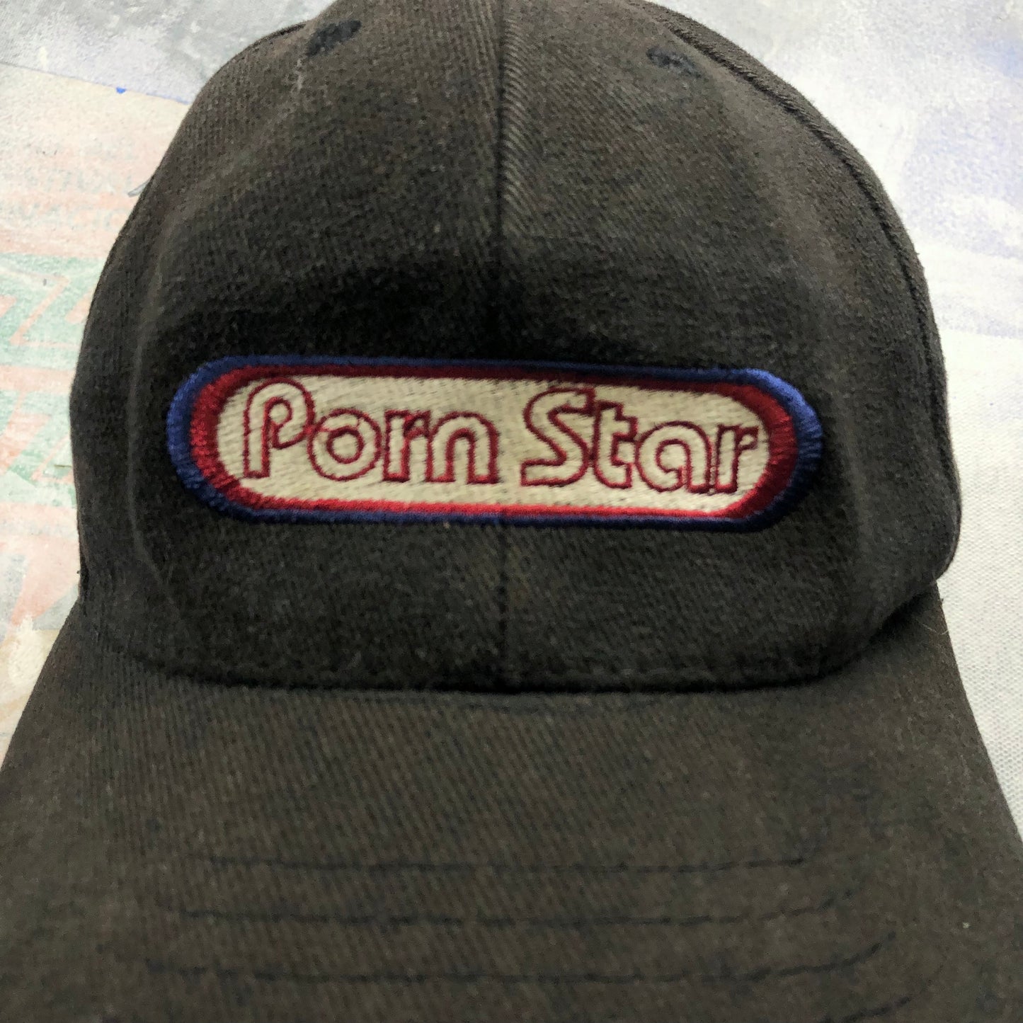 Vintage USA 90s Porn Star Fitted Flex Hat