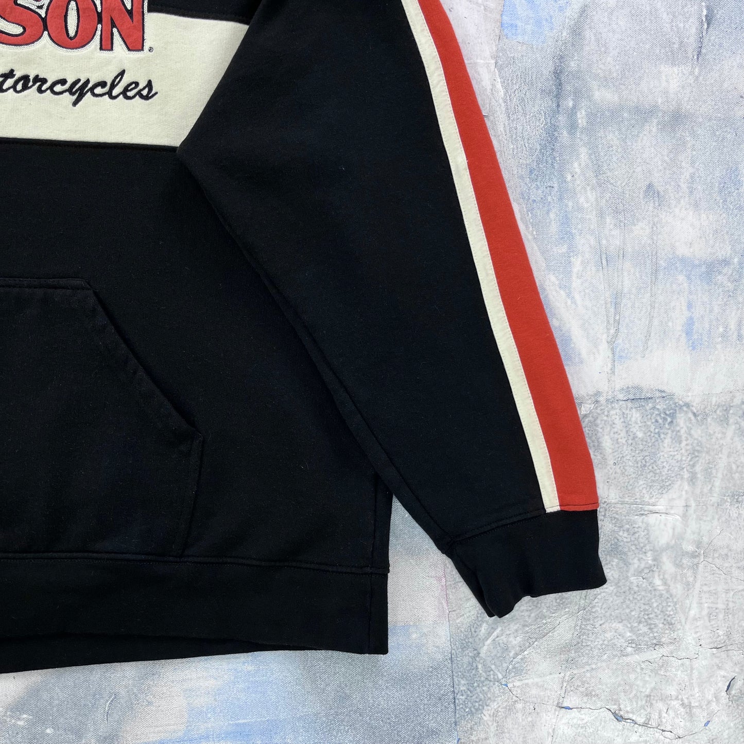 Harley Davidson Motorcycles Embroided Hoodie Sweatshirt XXL