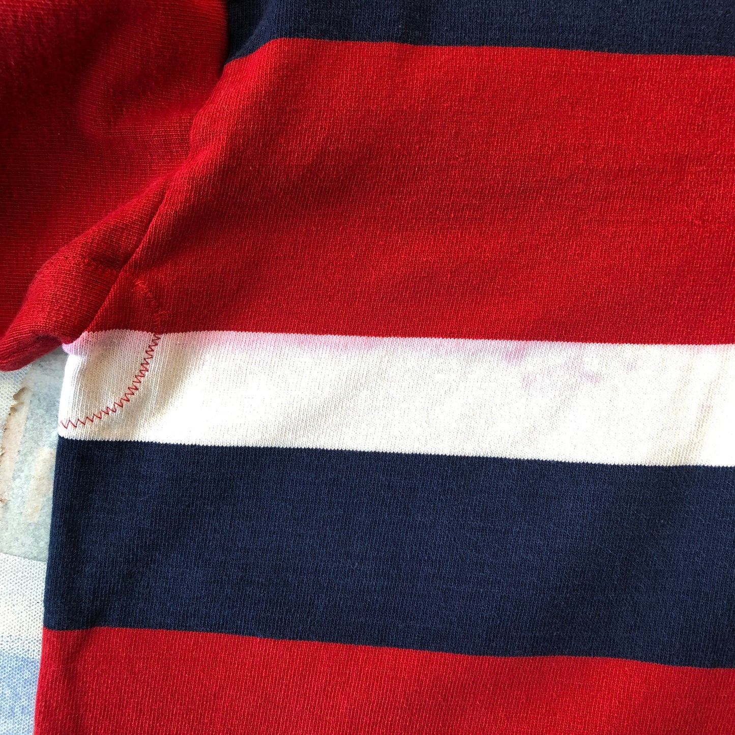 Vintage 90s NHL Montreal Canadians Barbarian Rugby Wear Long Sleeve Polo XXL