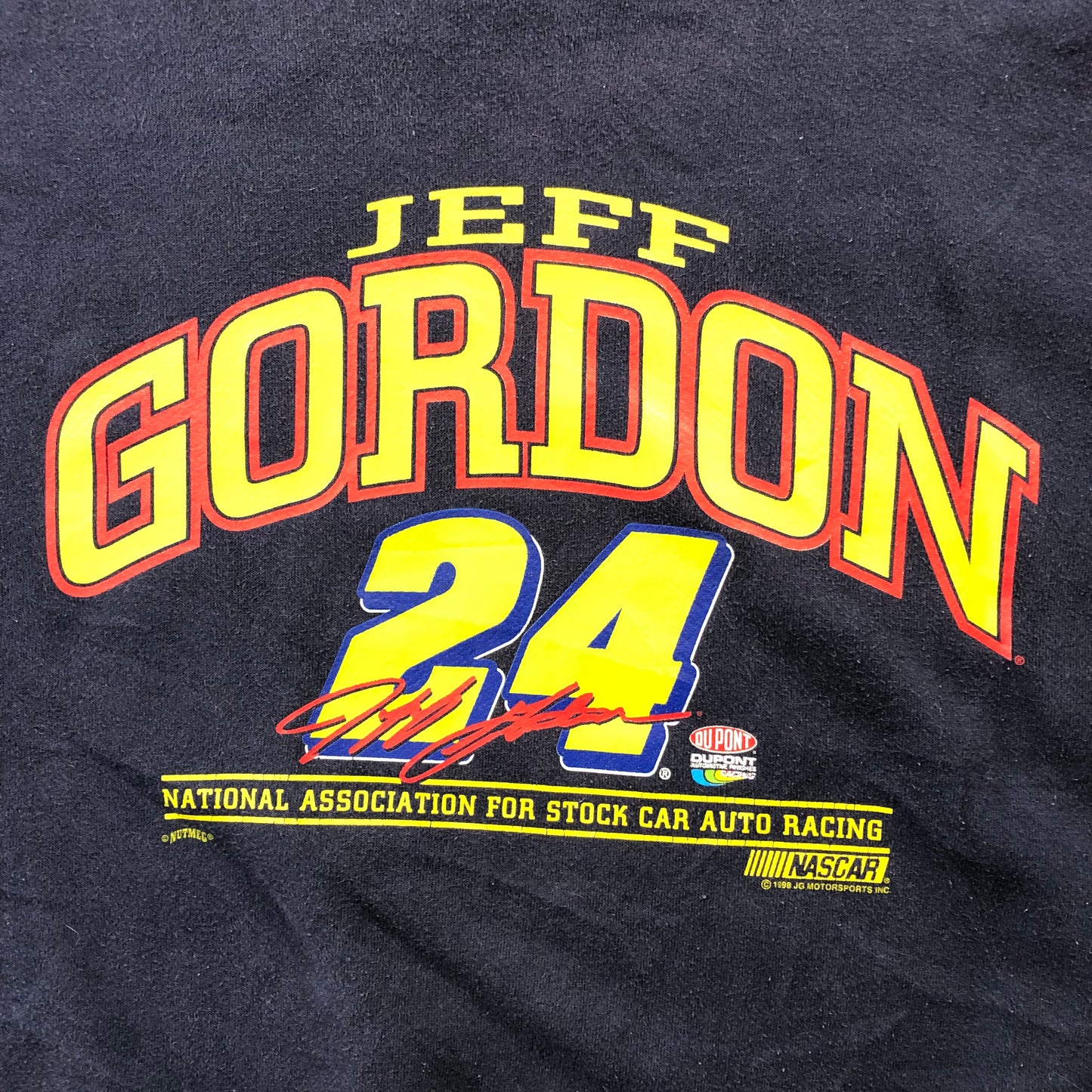 Nascar Jeff Gordon 24 Nutmeg Chase Authentics Crewneck Sweatshirt XXL