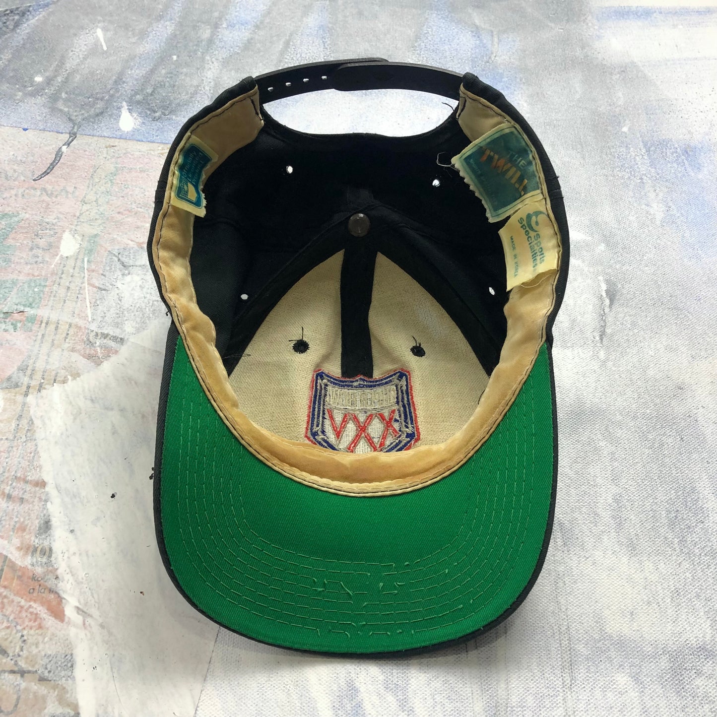 Vintage 90s Superbowl XXV Buffalo Bills Vs New York Giants Snapback Hat