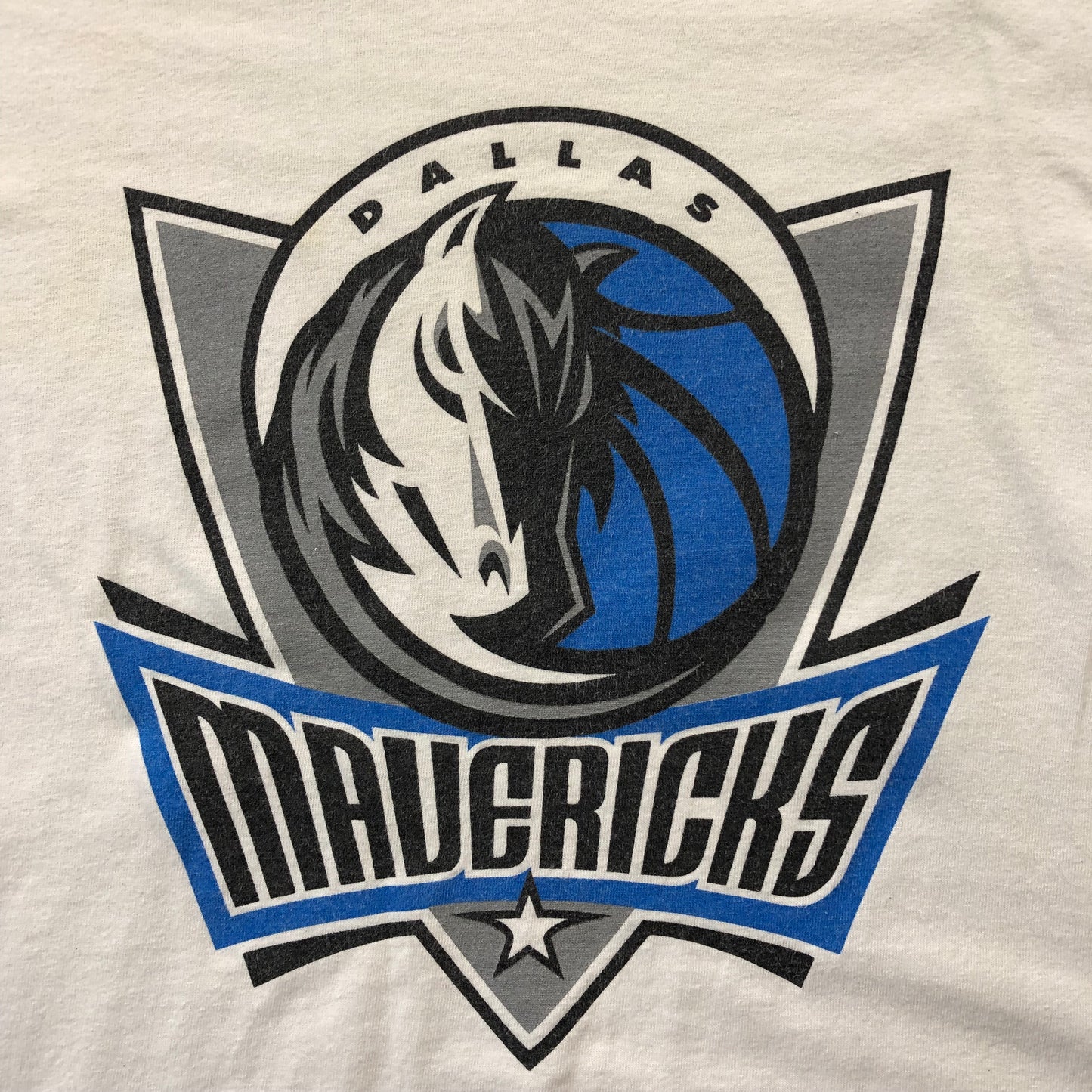 NBA Dallas Mavericks Majesitc USA Retro T Shirt XL