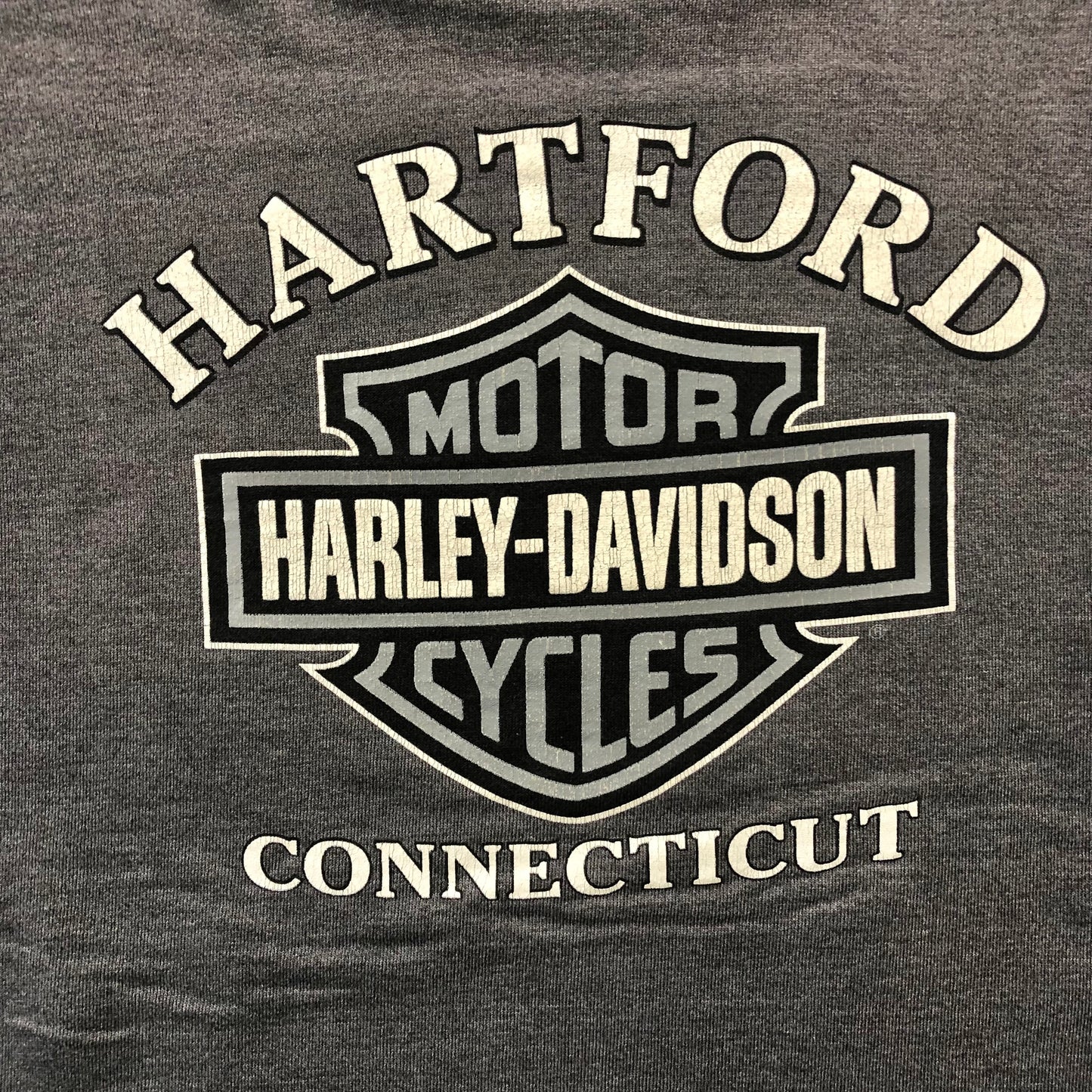 Harley Davidson Hartford Connecticut 90s Crewneck Sweatshirt L