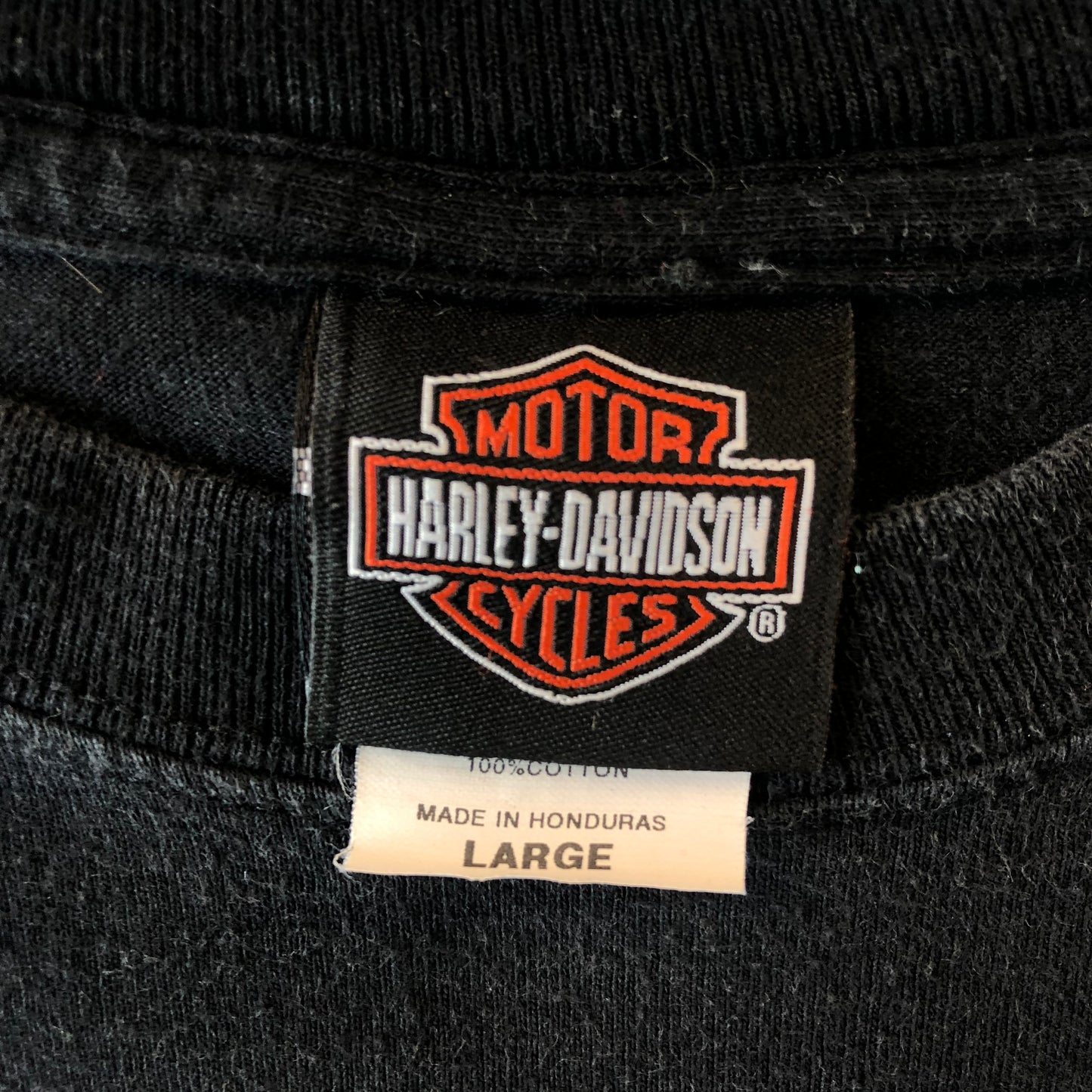 Harley Davidson Motorcycles Barnes Langley BC Canada T Shirt L