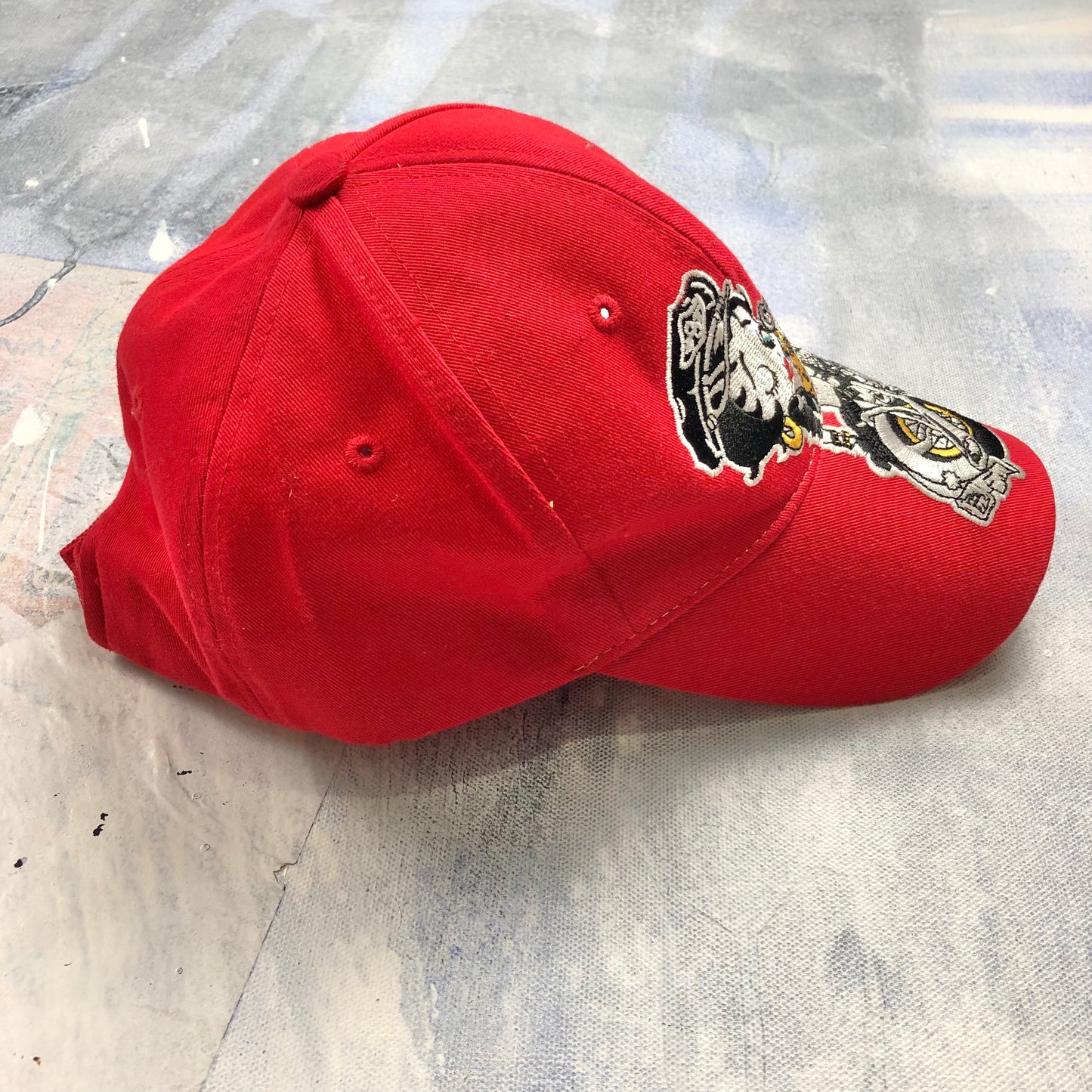 Vintage Betty Boop Biker Snapback Hat
