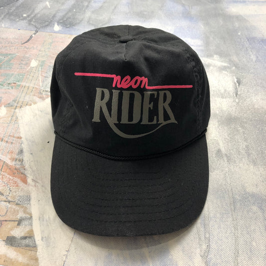 Vintage 90s Neon Rider TV Series Snapback Hat