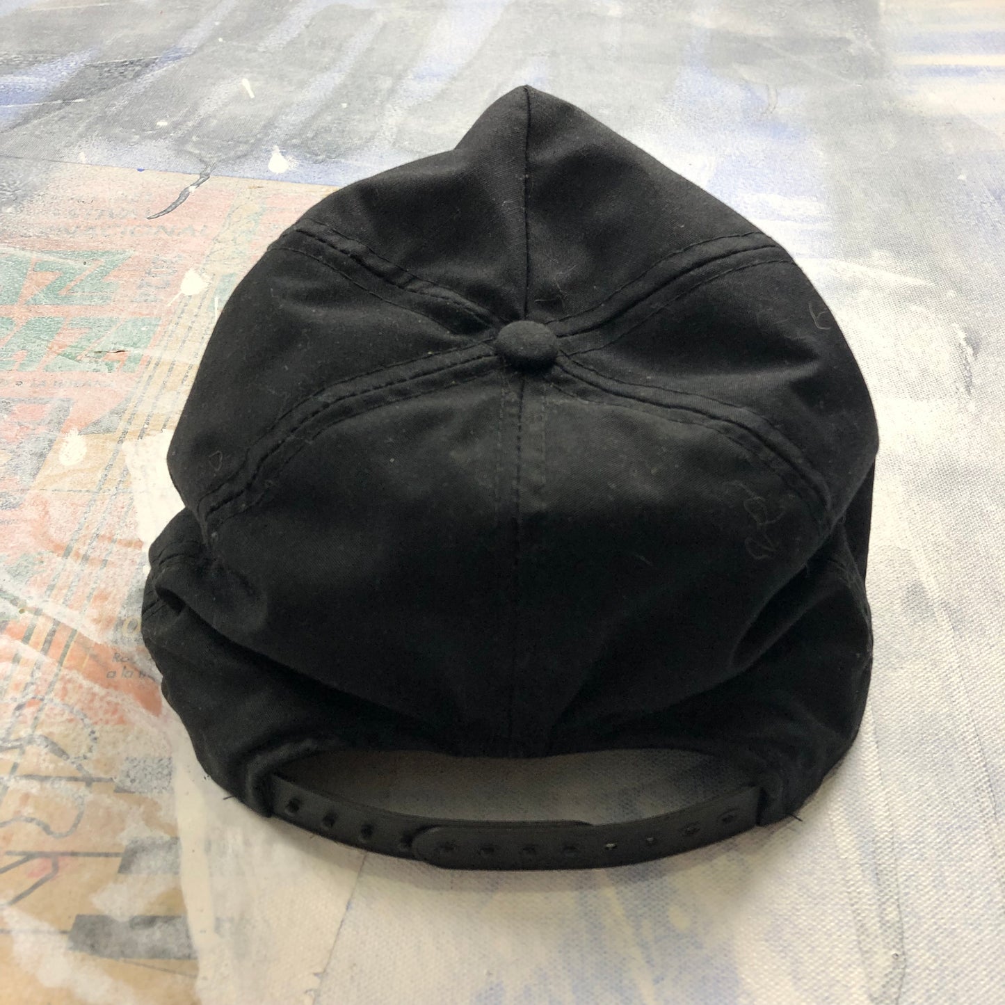 Vintage 90s Neon Rider TV Series Snapback Hat