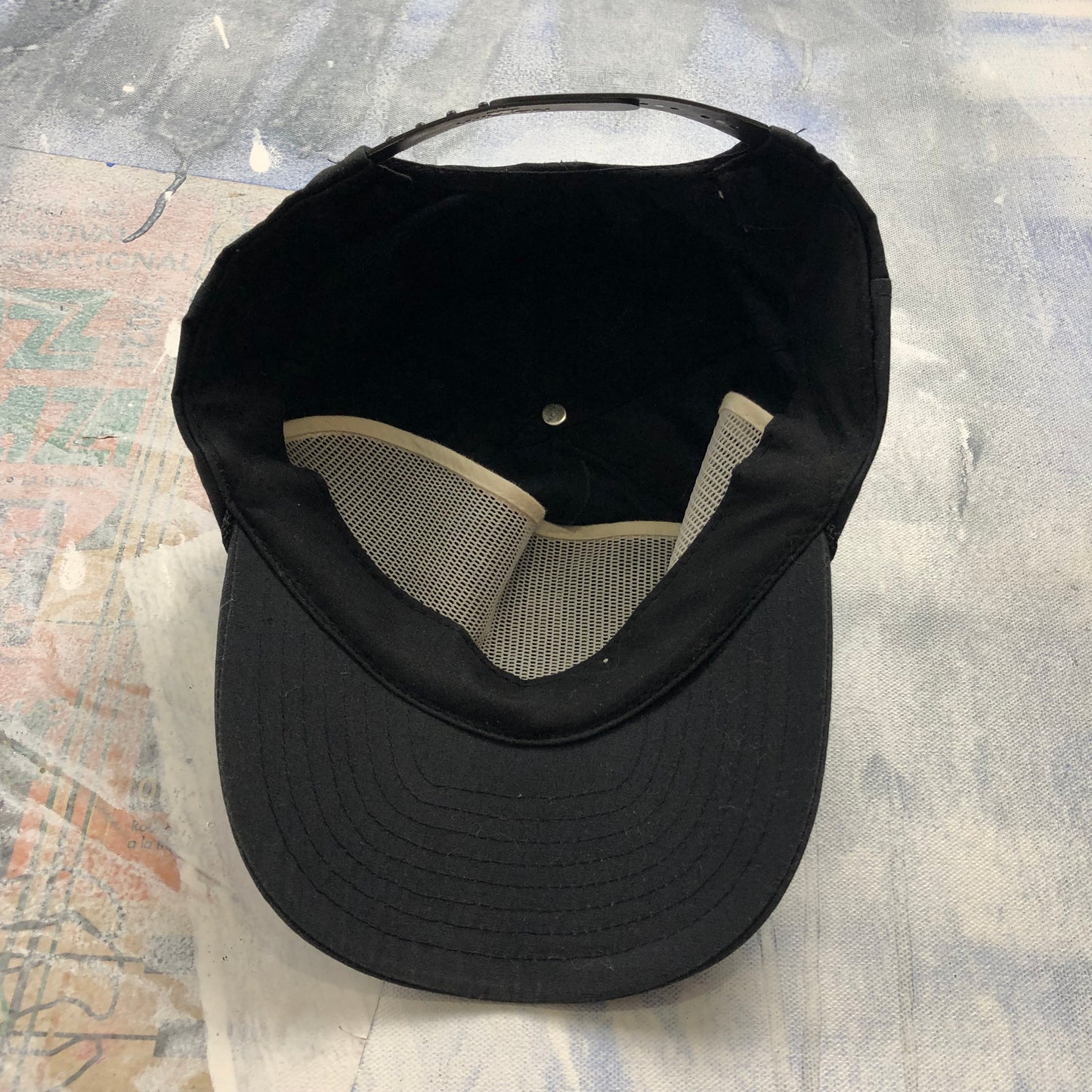 Vintage 90s Neon Rider TV Series Snapback Hat