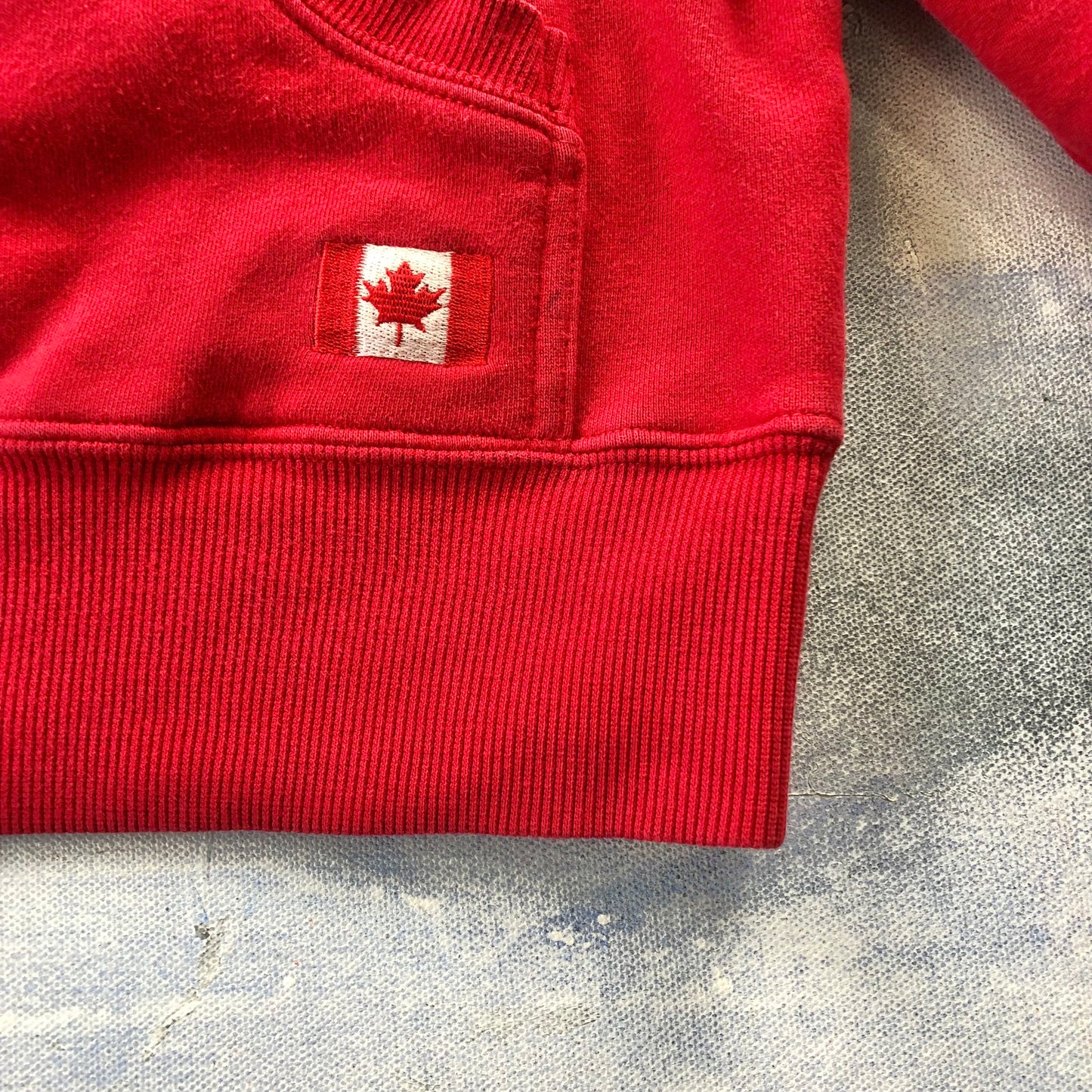 Vintage Team Canada Hockey Nike Team Embroided Pullover Hoodie Sweatshirt XL