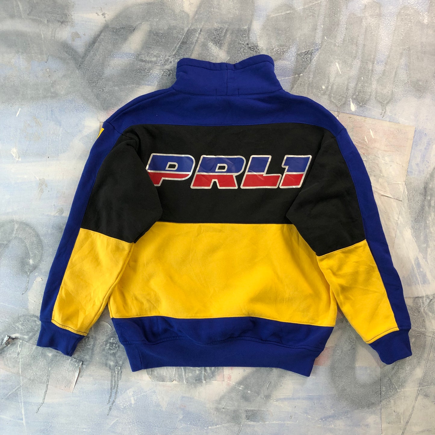 Polo Ralph Lauren 92 RL Polo Racing PRL1 Pullover Sweatshirt S