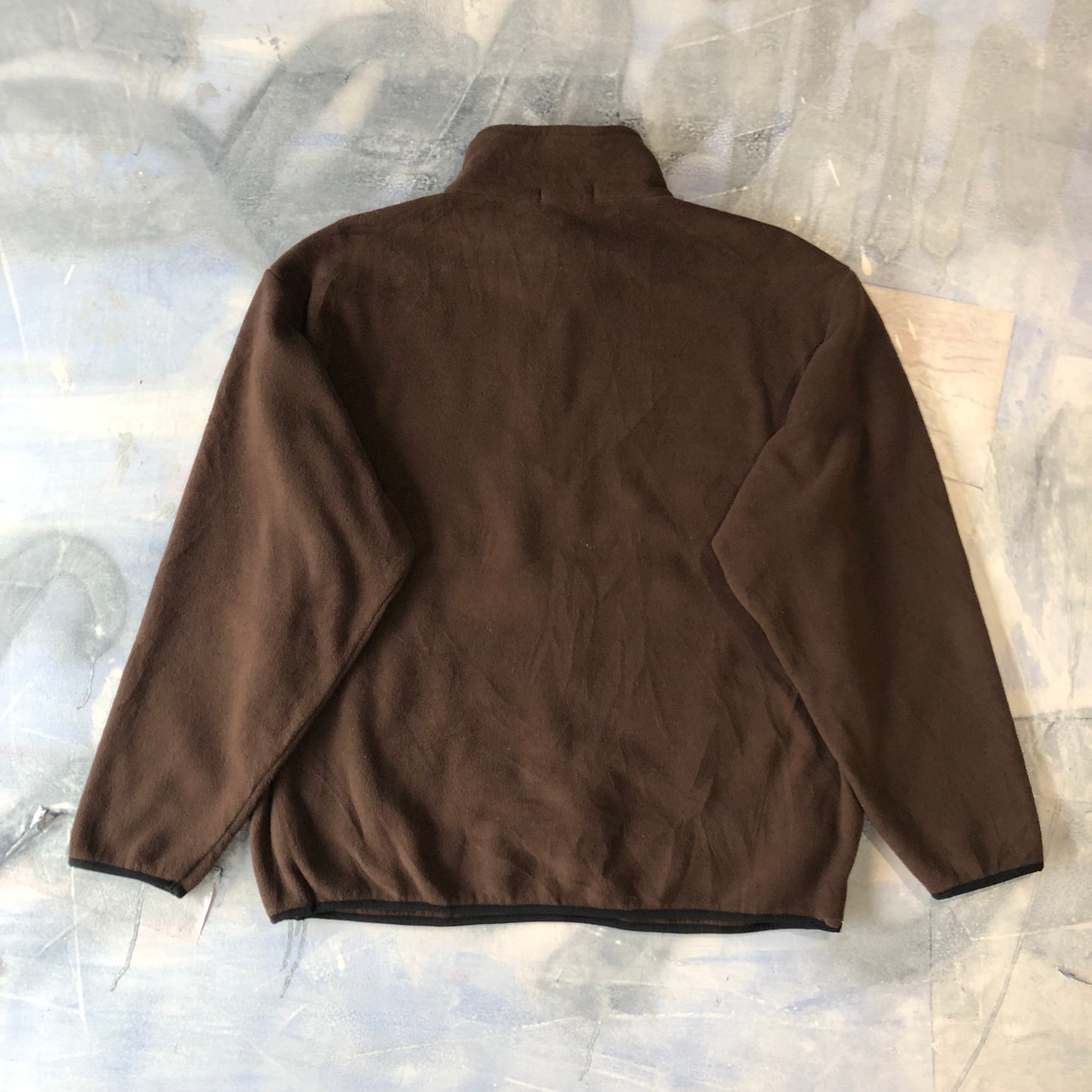 Nautica Retro Quarter Zip Fleece Sweatshirt XL
