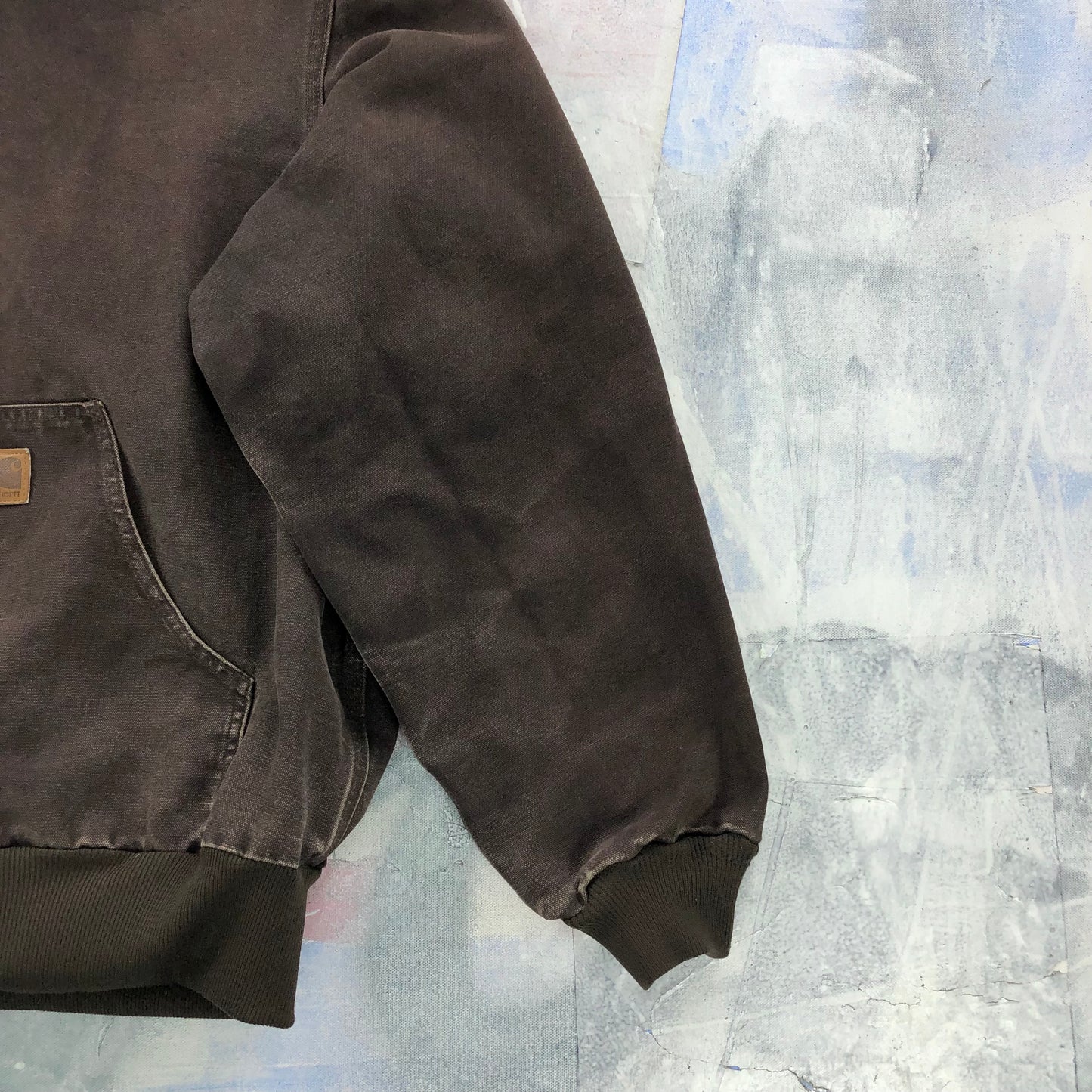 Vintage Carhartt J25 Thermal Lined Workwear Zip Hooded Jacket XL