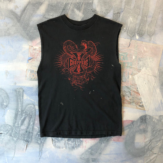 Vintage Westcoast Choppers Long Beach Jesse Who Muscle Tank Top M