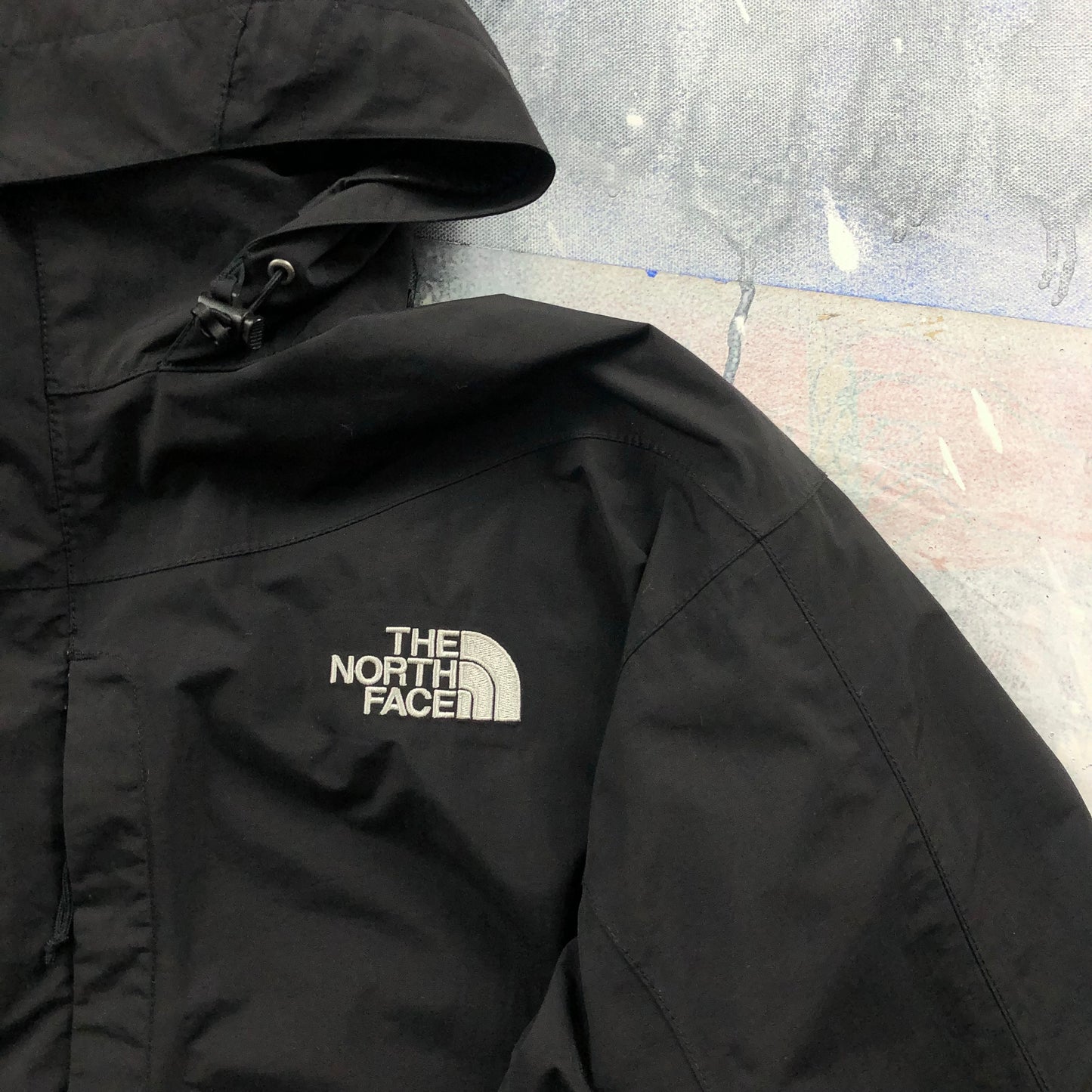 The North Face Dryvent Hooded Rain Zip Jacket L