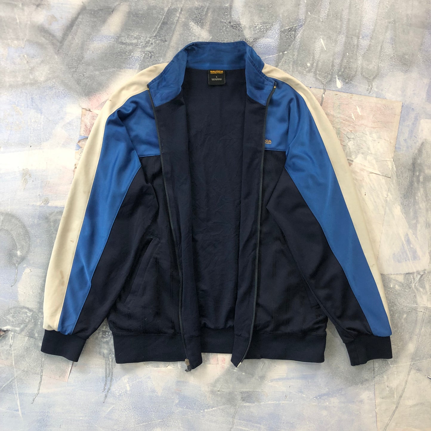 Nautica Competition Retro Zip Jacket L