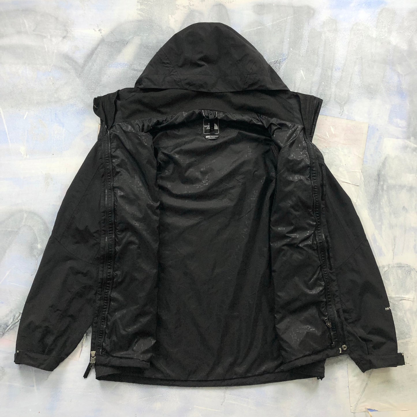 The North Face Dryvent Hooded Rain Zip Jacket L