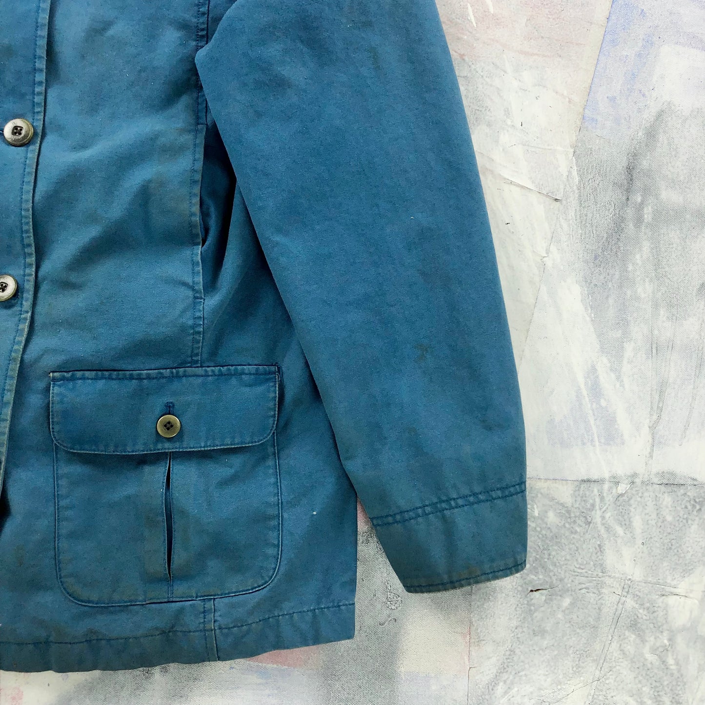 L.L Bean Plaid Lined Corduroy Collar Barn Button Jacket S