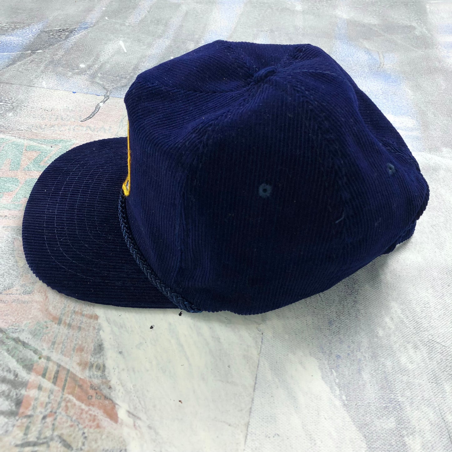 Vintage Providence Police Department Corduroy Rope Snapback Hat
