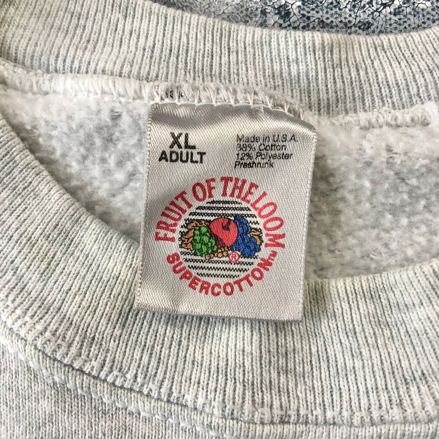 Vintage USA 90s University Of Albert Crewneck Sweatshirt XL