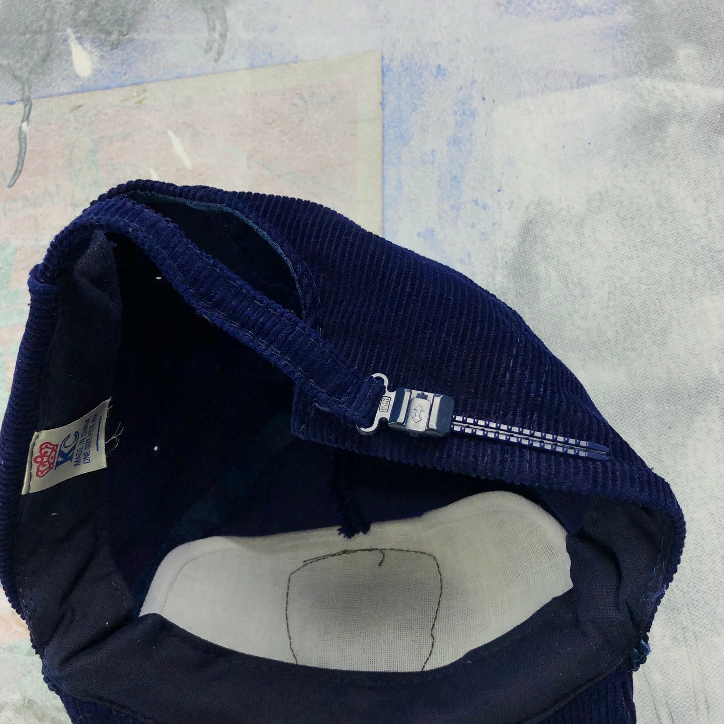 Vintage Providence Police Department Corduroy Rope Snapback Hat