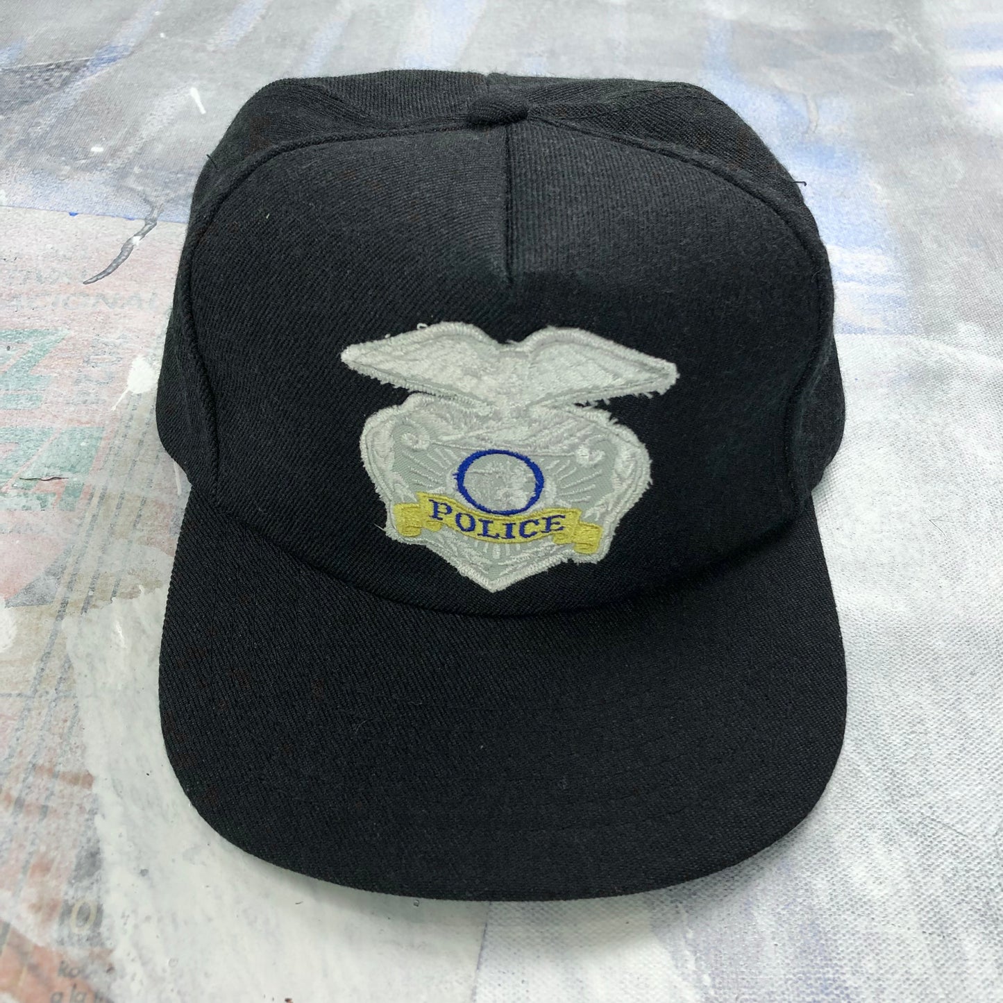 Vintage Eagle Police Snapback Hat