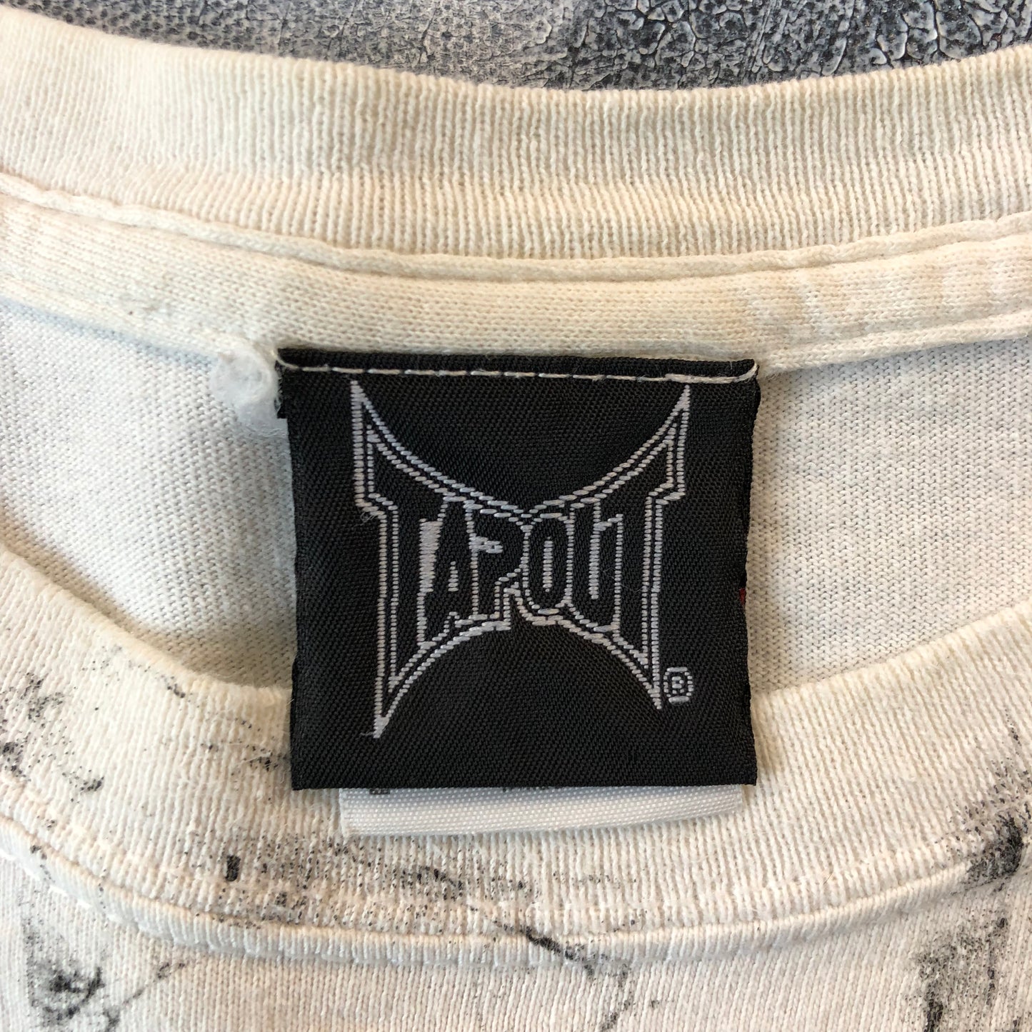 Vintage Y2K Tapout MMA Grunge T Shirt L