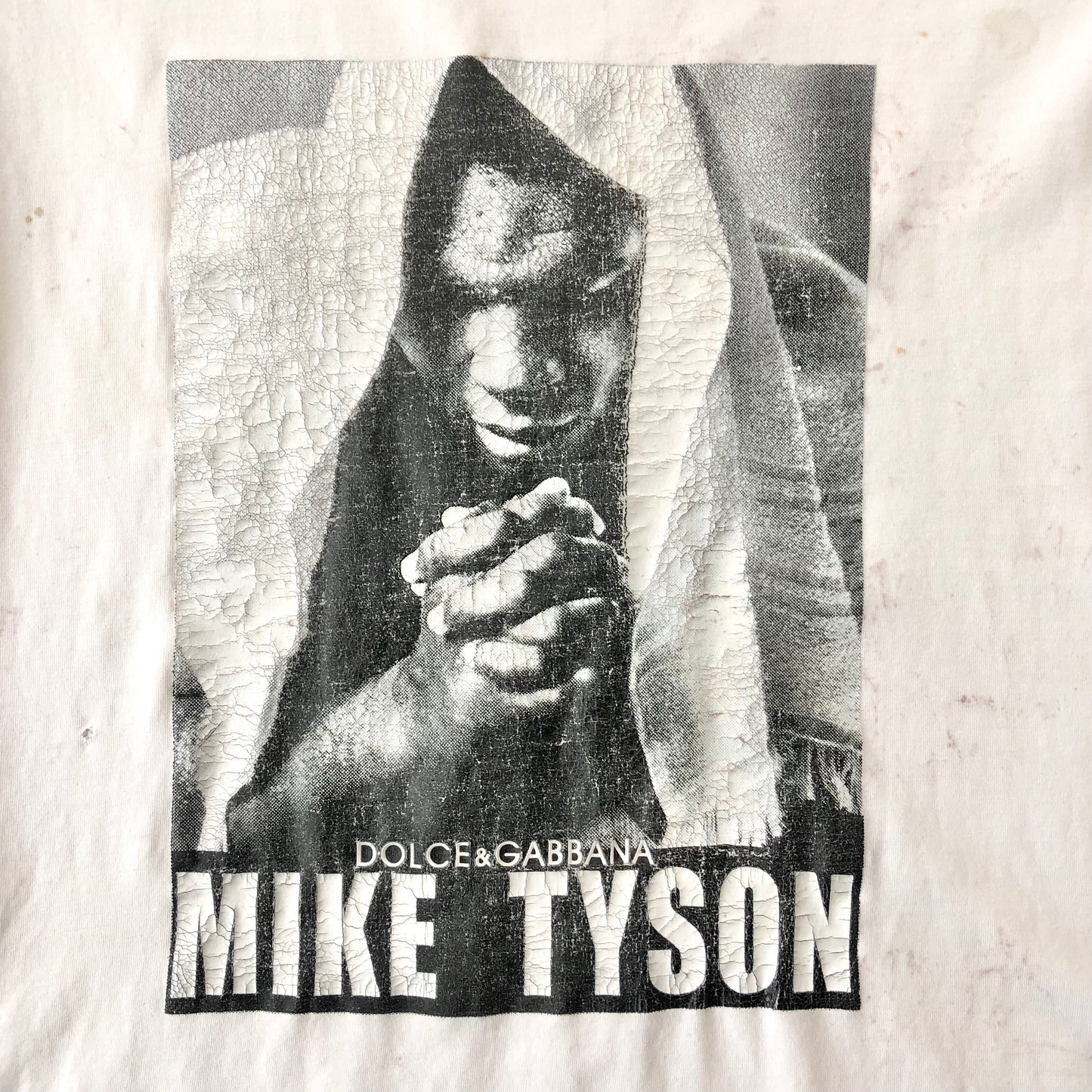 Dolce & Gabbana Mike Tyson Milano Thunder Boxing Team T Shirt L