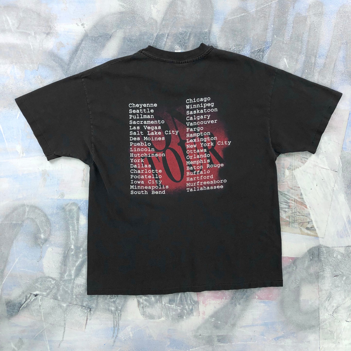 Vintage 90s USA Garth Brooks On Tour Single Stitch T Shirt XL