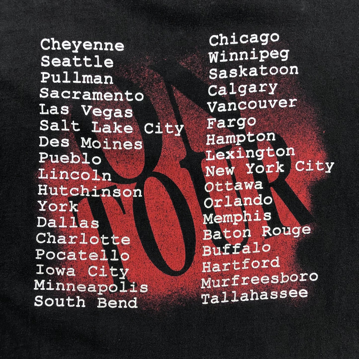 Vintage 90s USA Garth Brooks On Tour Single Stitch T Shirt XL