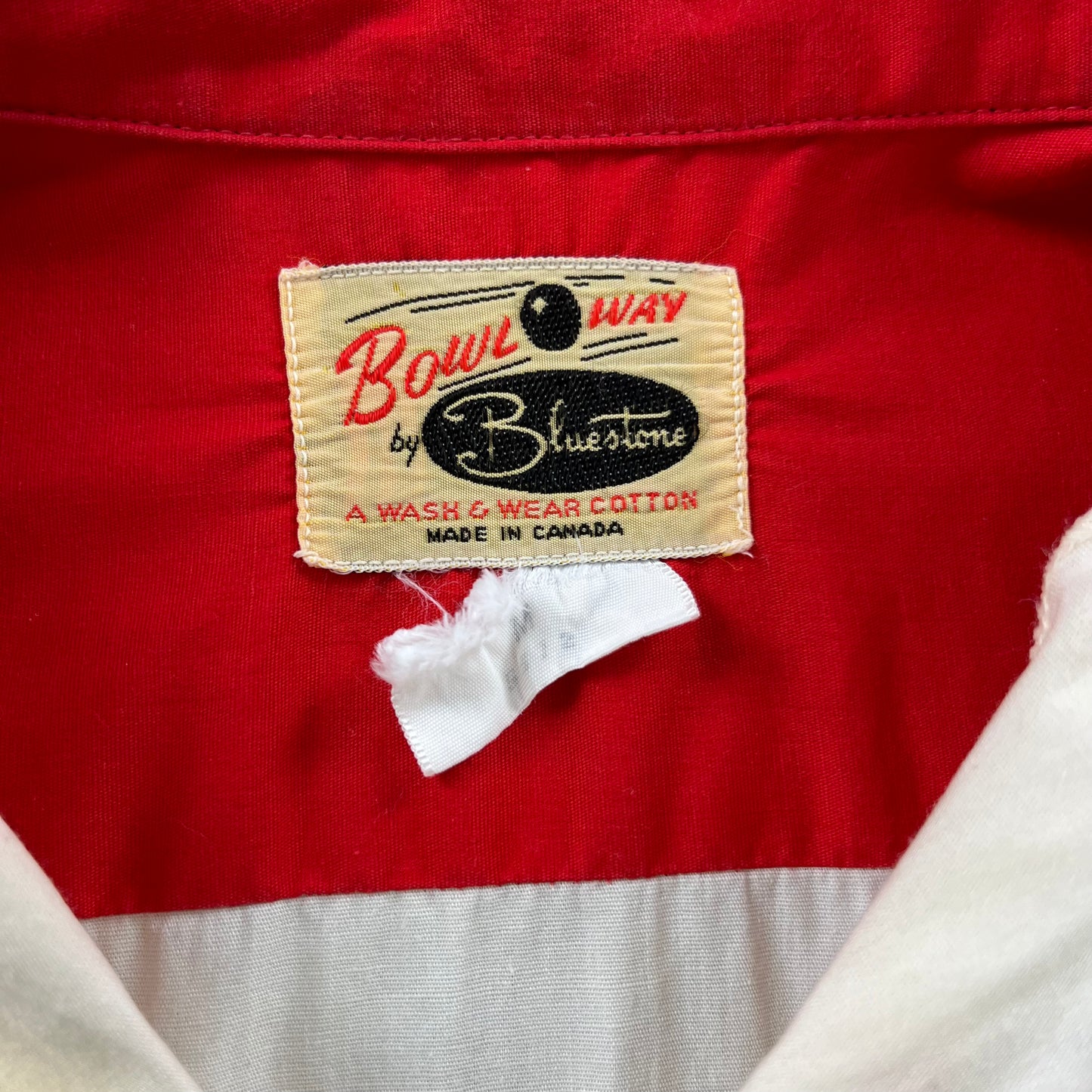 Vintage 70s Victoria Bowling Alleys Rockabilly Button Shirt M