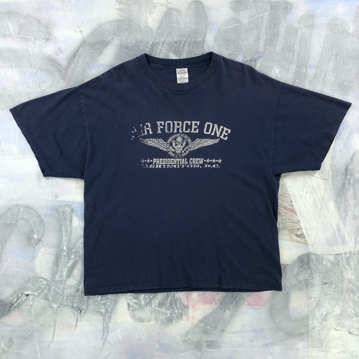 Vintage Air Force One Presidential Crew T Shirt XL