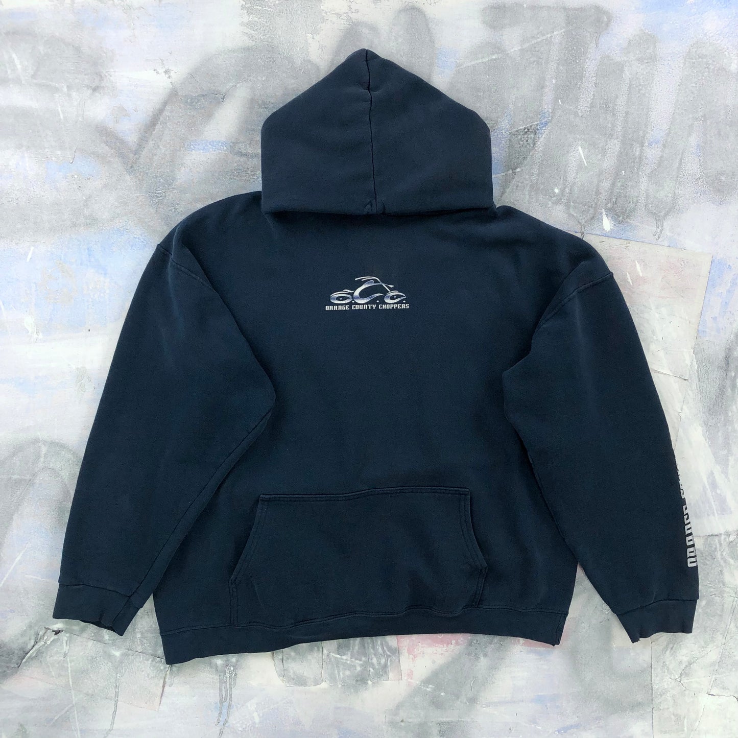 Vintage Y2K Orange County Choppers Americas Most Wanted Pullover Hoodie Sweatshirt XL