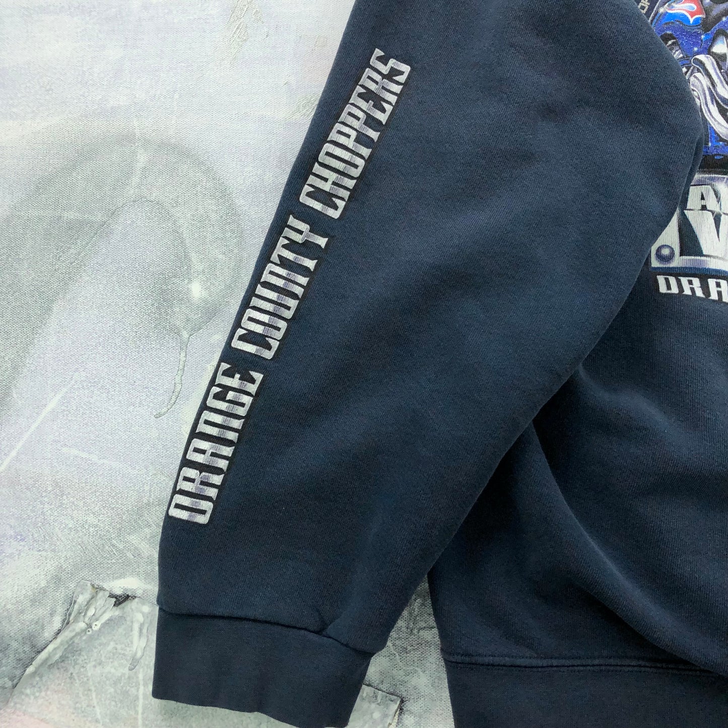 Vintage Y2K Orange County Choppers Americas Most Wanted Pullover Hoodie Sweatshirt XL